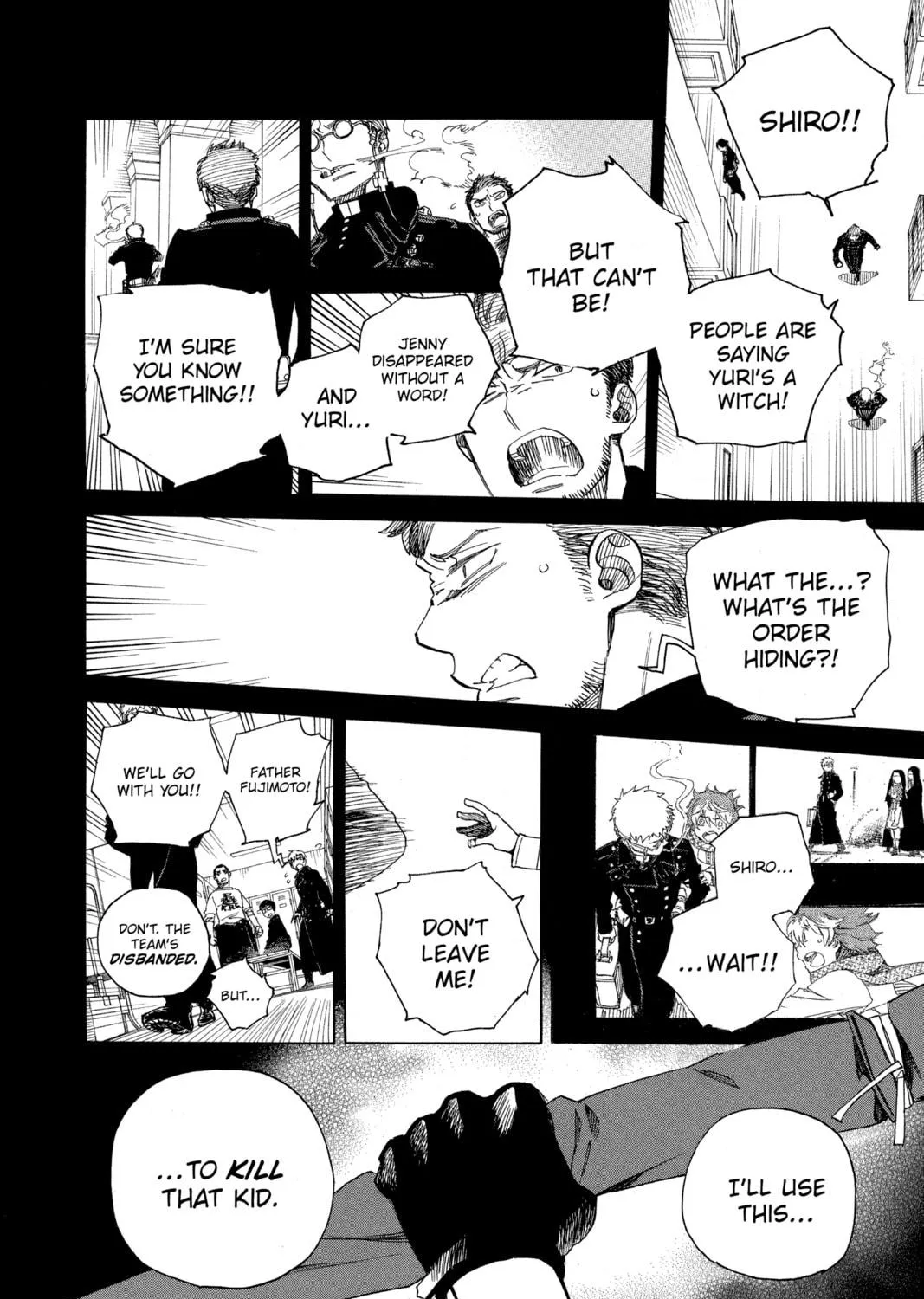 Read Blue Exorcist chapter 108 image 58 on Lezhin