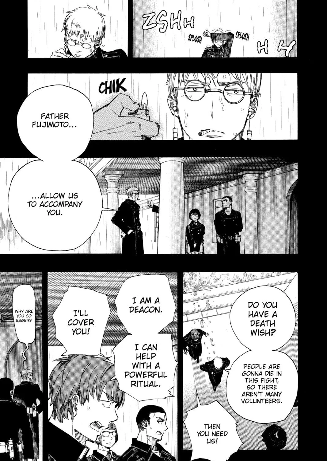 Read Blue Exorcist chapter 109 image 4 on Lezhin