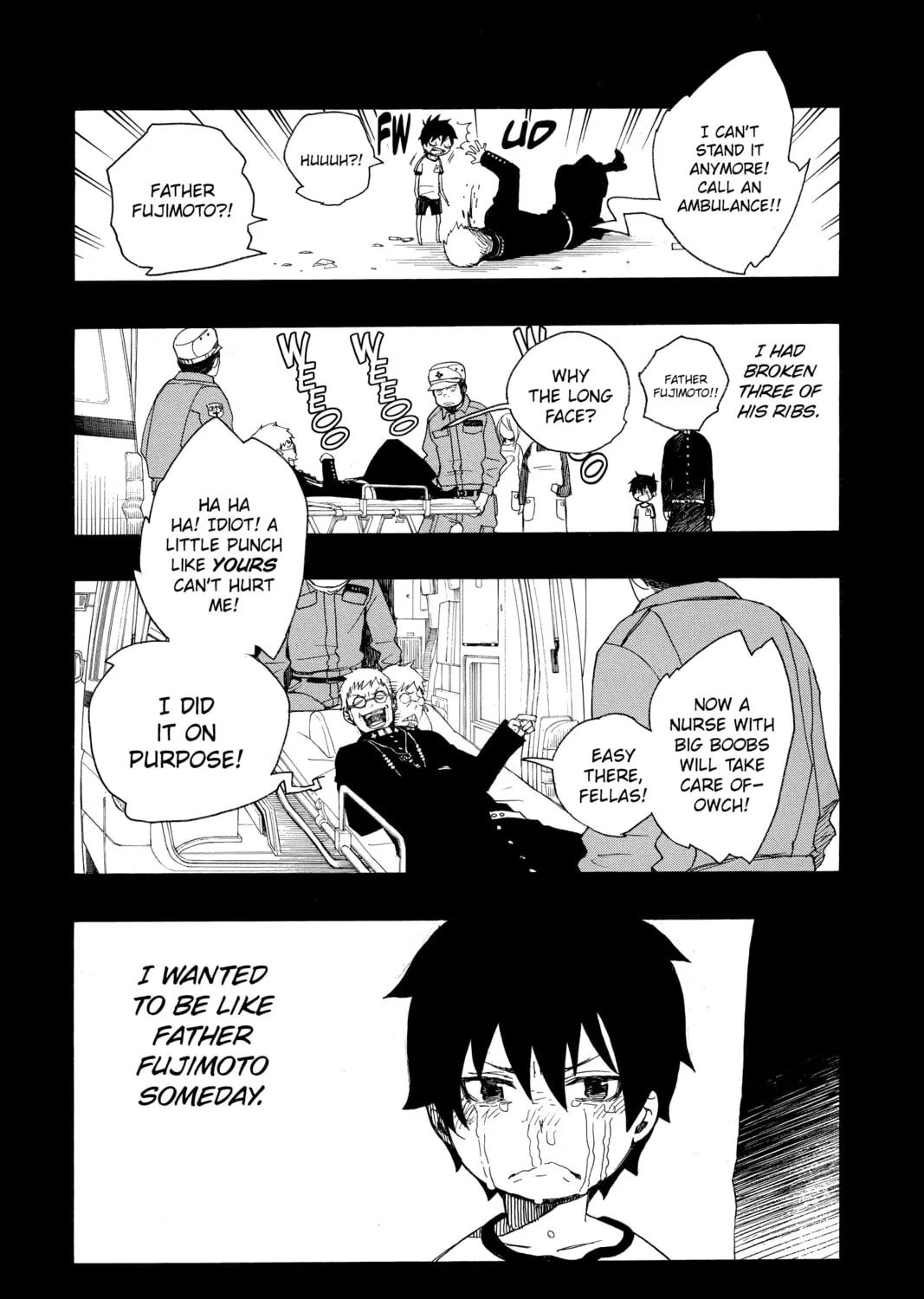 Read Blue Exorcist chapter 11 image 12 on Lezhin