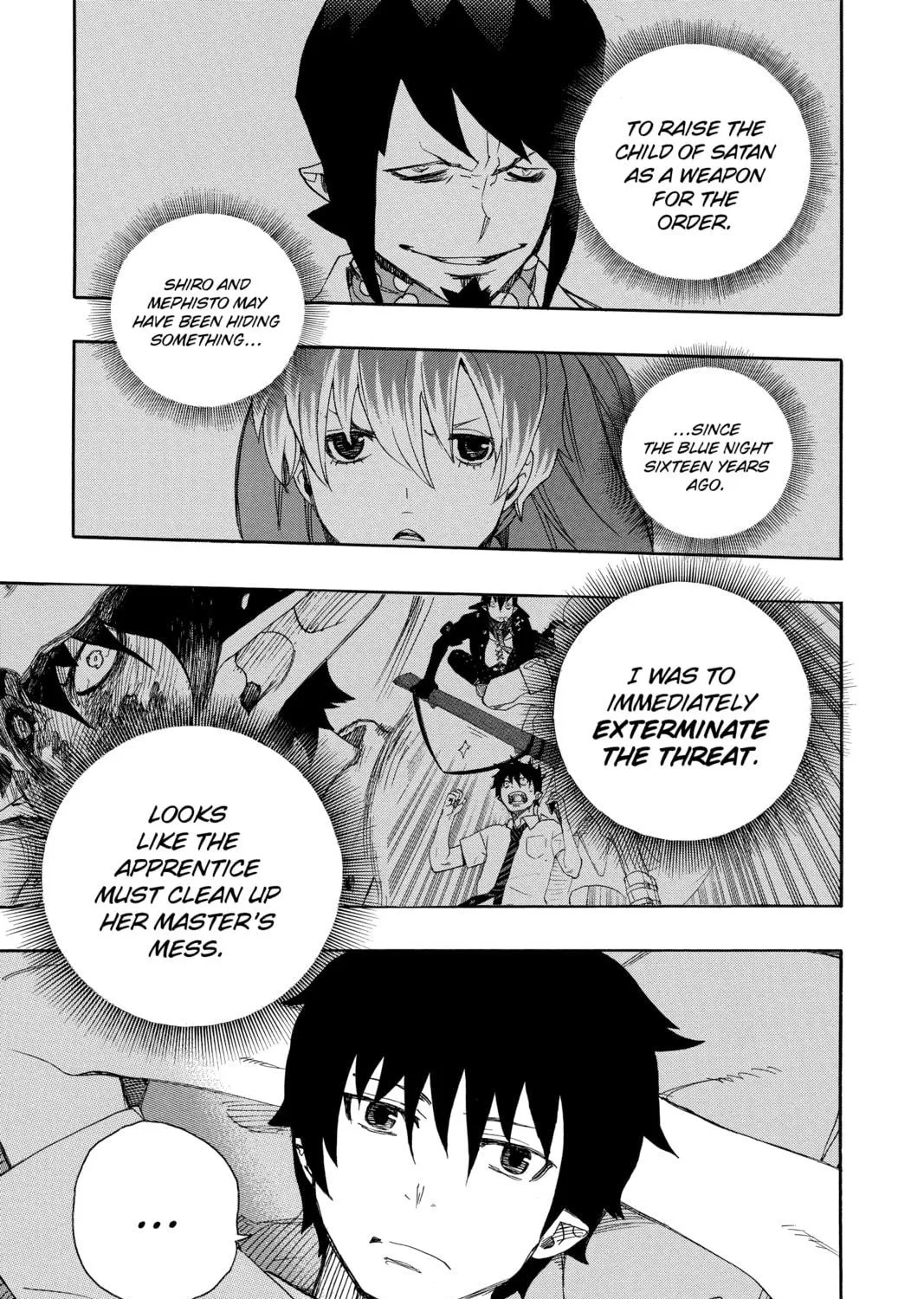 Read Blue Exorcist chapter 11 image 16 on Lezhin