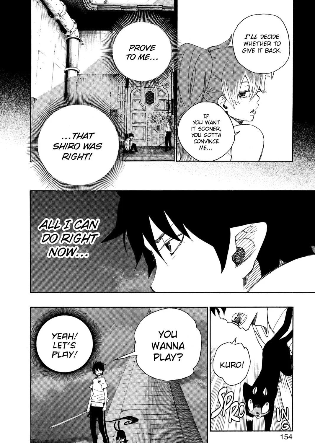 Read Blue Exorcist chapter 11 image 22 on Lezhin