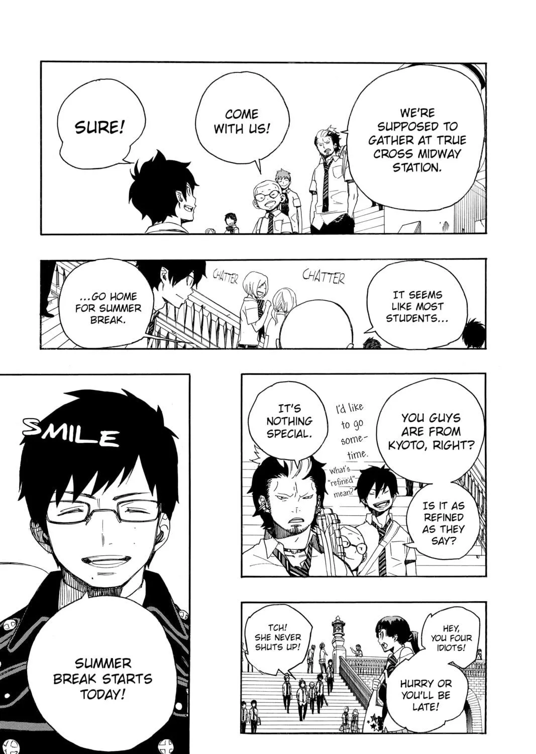 Read Blue Exorcist chapter 11 image 28 on Lezhin
