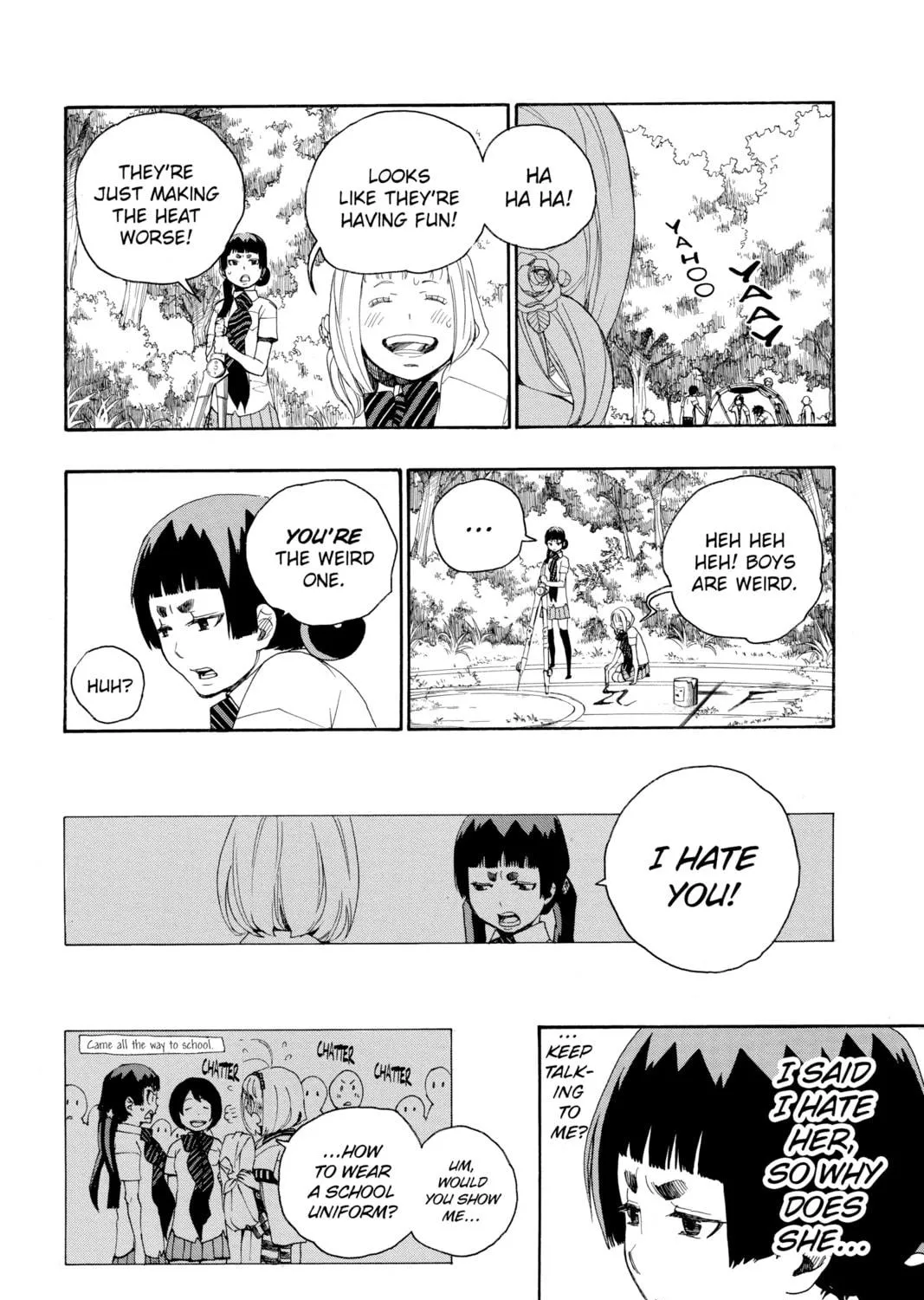 Read Blue Exorcist chapter 11 image 38 on Lezhin