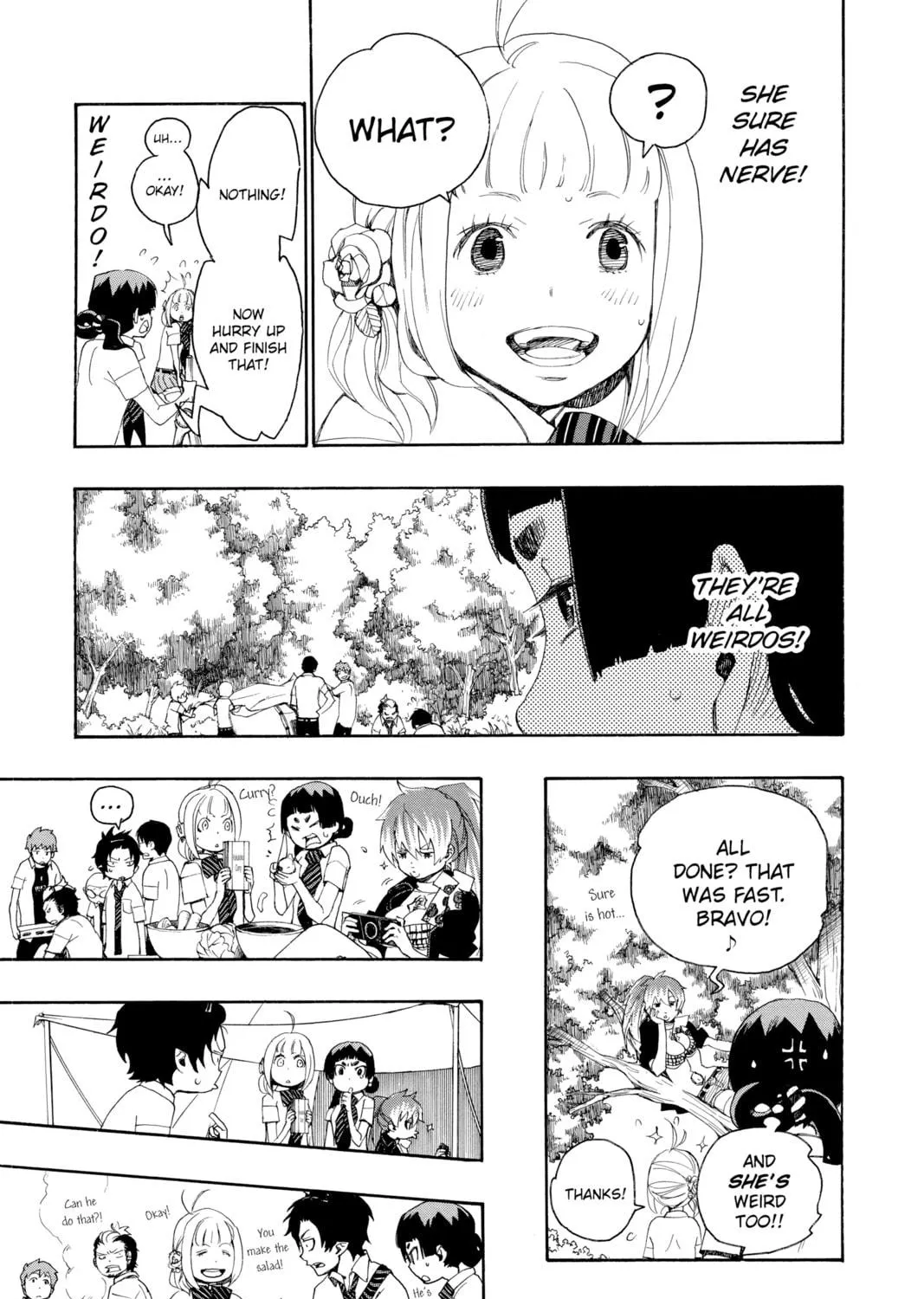 Read Blue Exorcist chapter 11 image 40 on Lezhin
