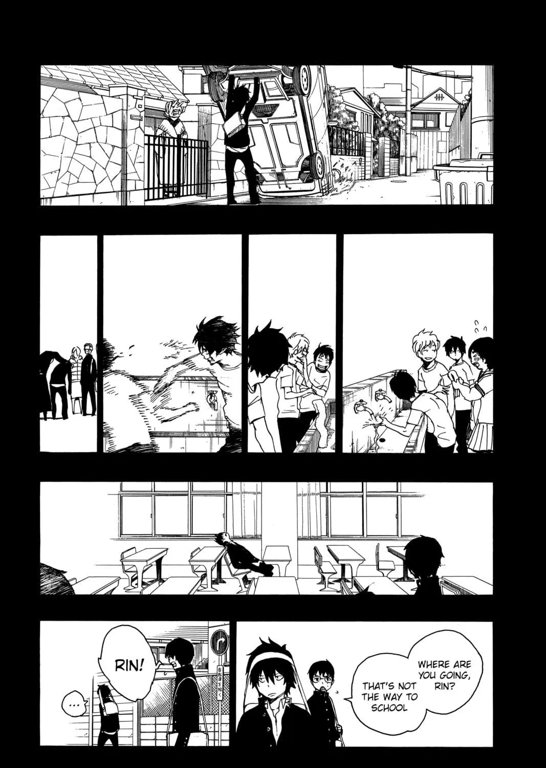 Read Blue Exorcist chapter 11 image 48 on Lezhin