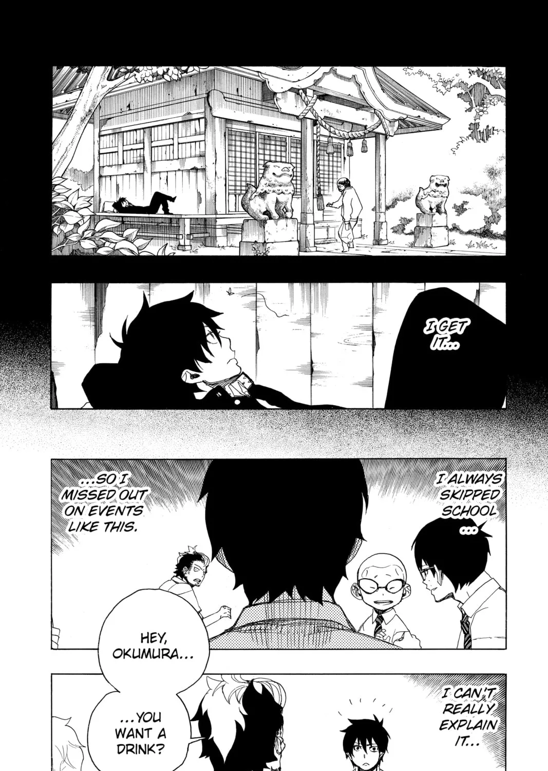 Read Blue Exorcist chapter 11 image 50 on Lezhin