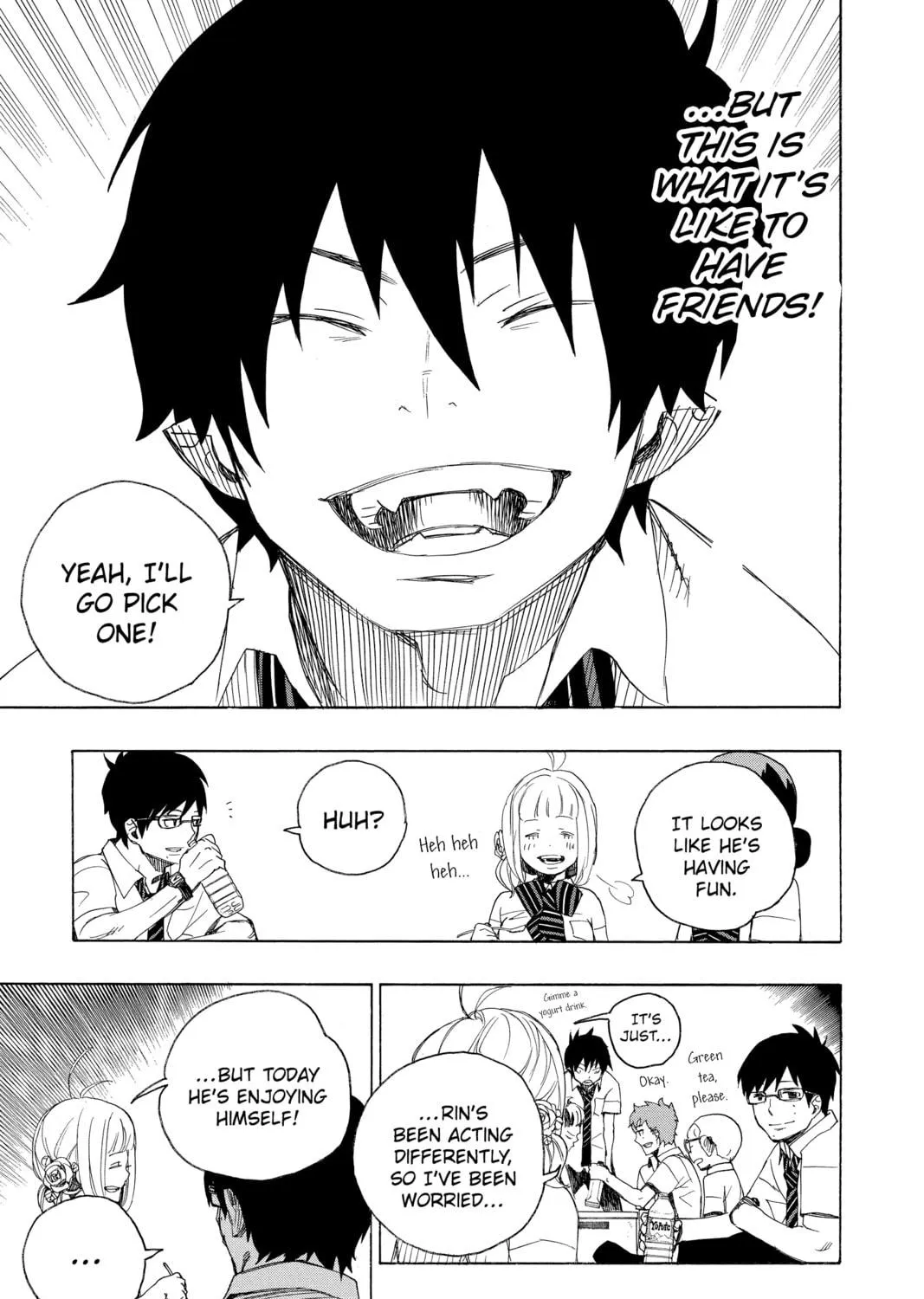Read Blue Exorcist chapter 11 image 52 on Lezhin