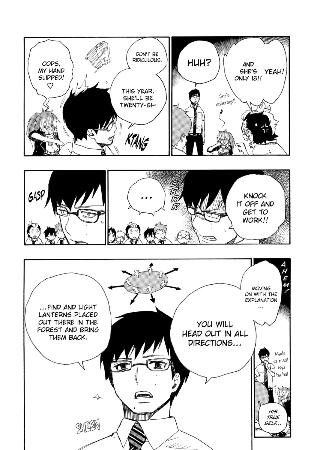 Read Blue Exorcist chapter 11 image 56 on Lezhin