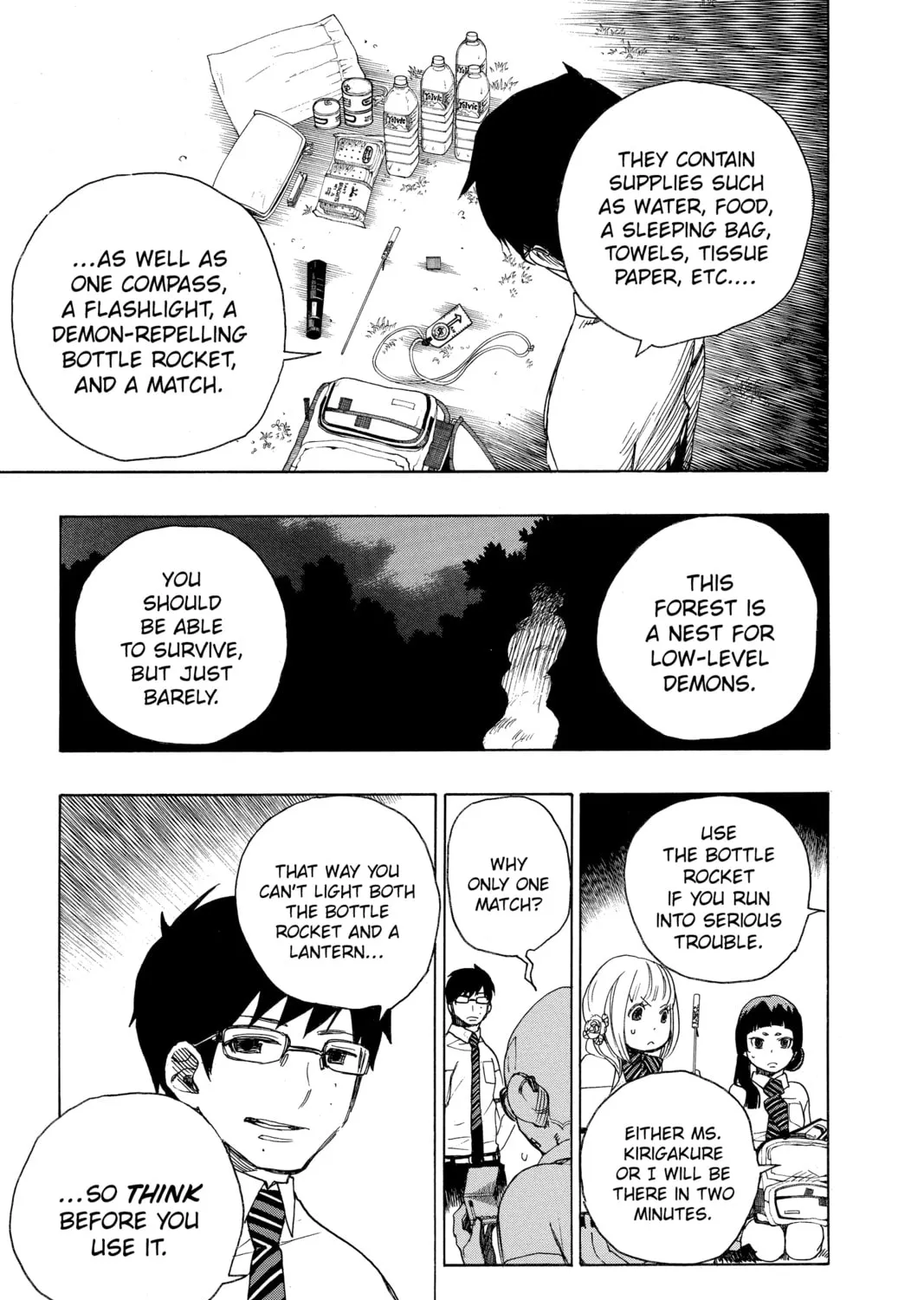 Read Blue Exorcist chapter 11 image 60 on Lezhin