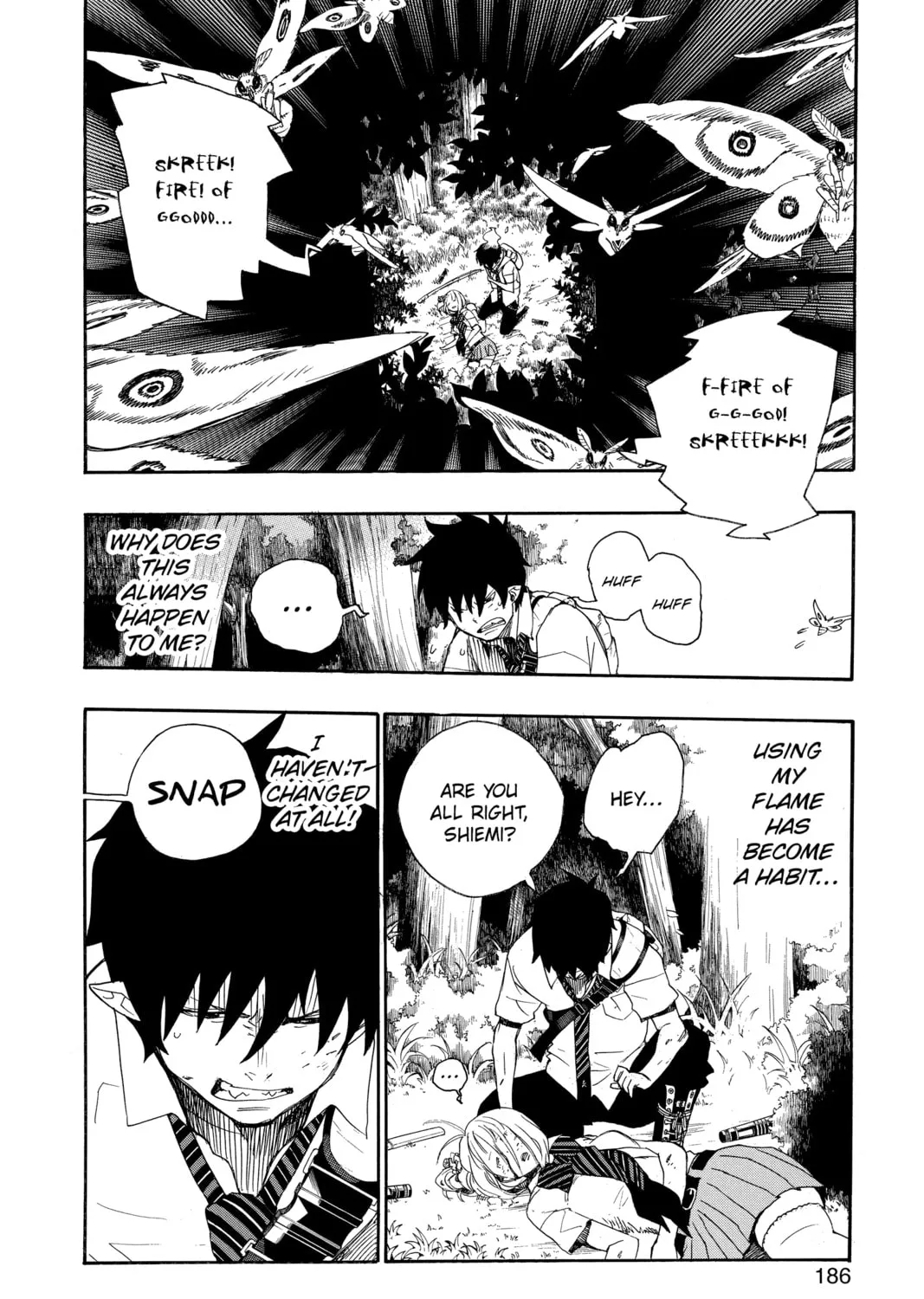 Read Blue Exorcist chapter 11 image 86 on Lezhin