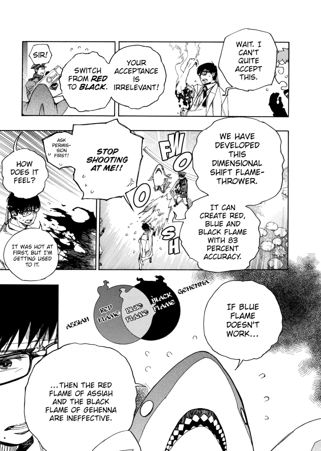 Read Blue Exorcist chapter 110 image 12 on Lezhin