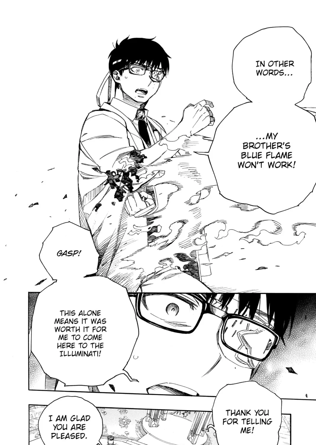 Read Blue Exorcist chapter 110 image 14 on Lezhin