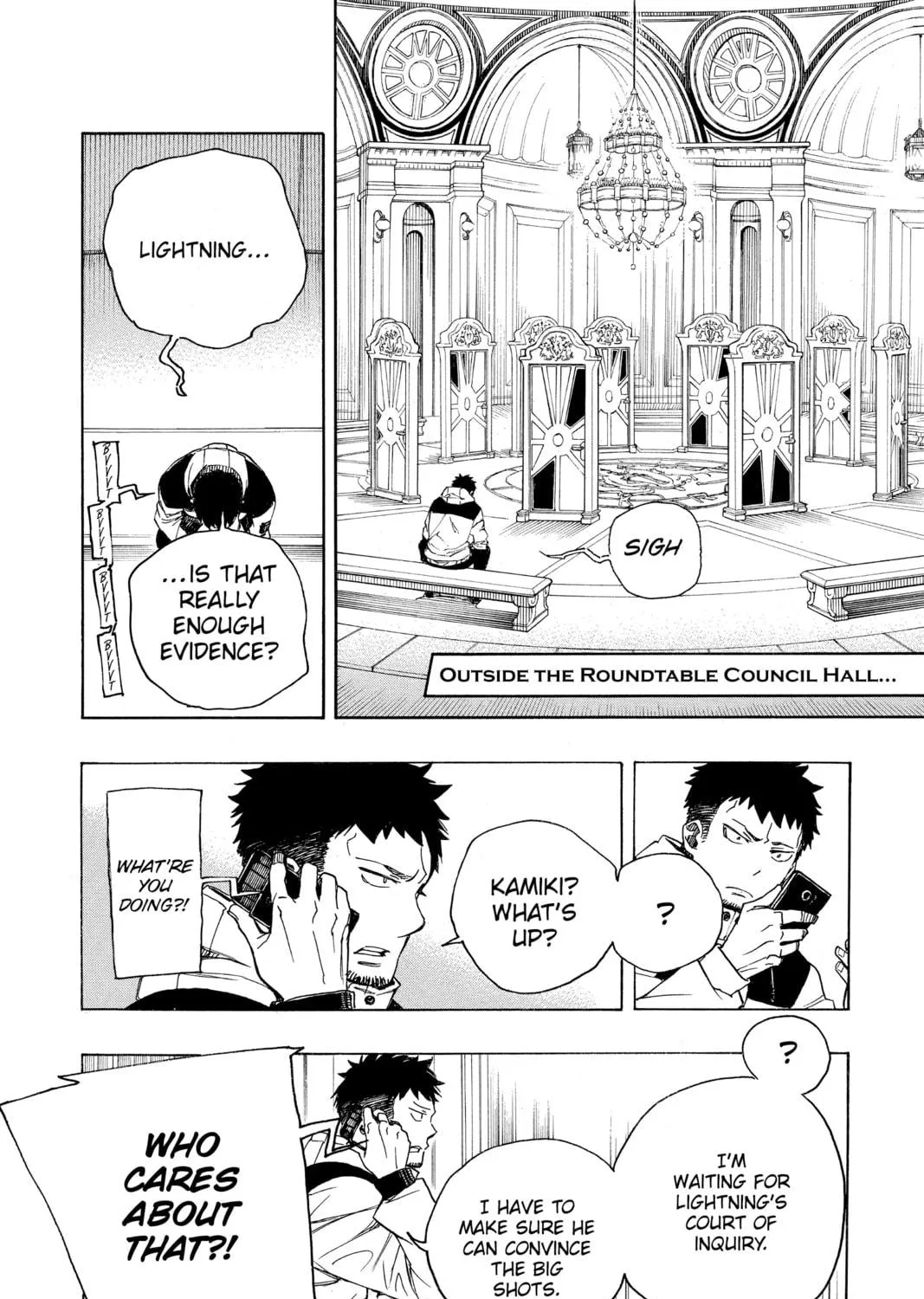 Read Blue Exorcist chapter 110 image 38 on Lezhin