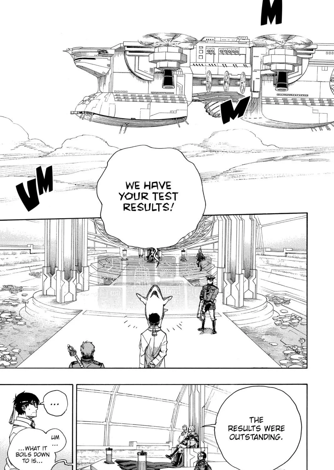 Read Blue Exorcist chapter 110 image 4 on Lezhin