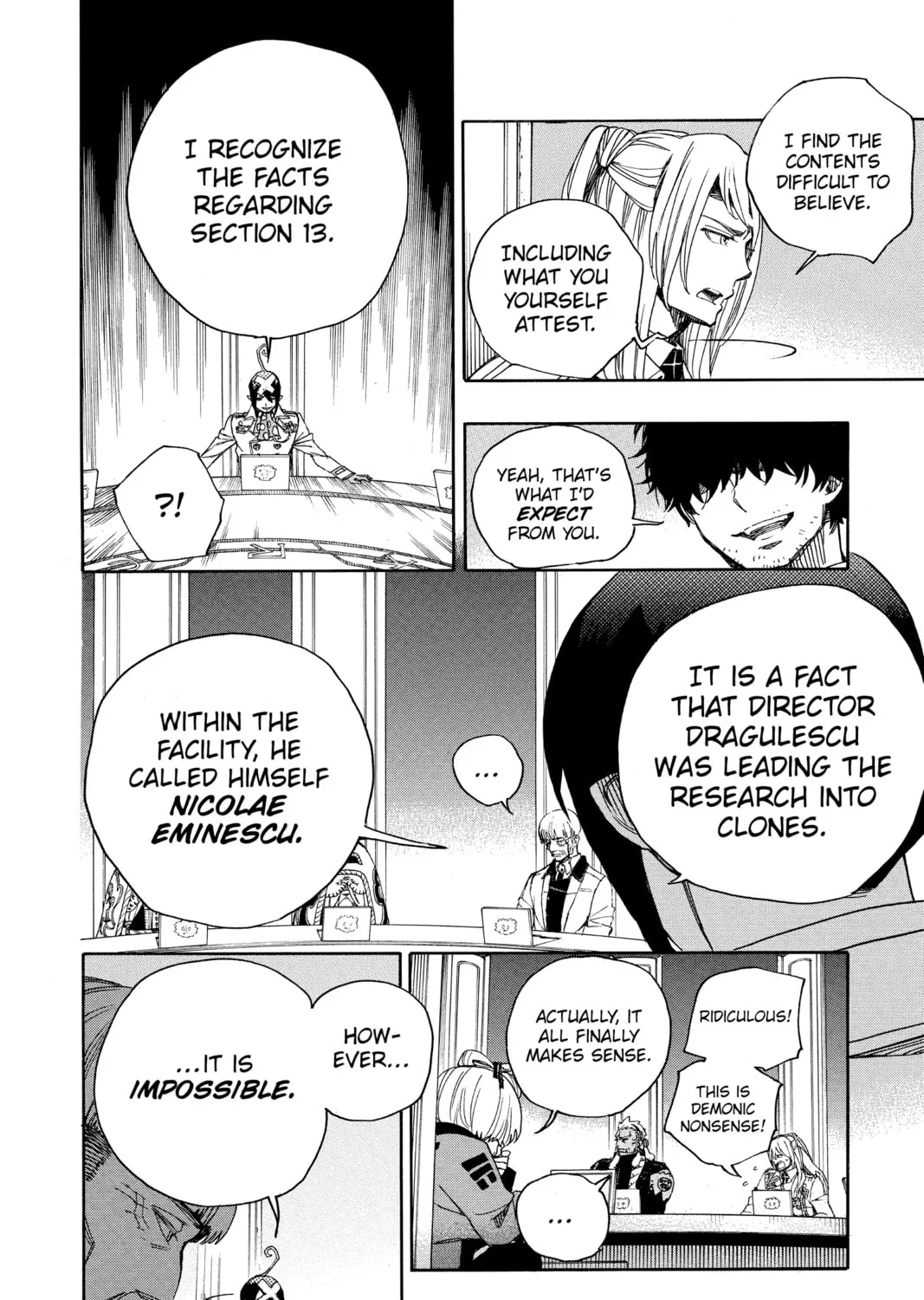 Read Blue Exorcist chapter 110 image 50 on Lezhin