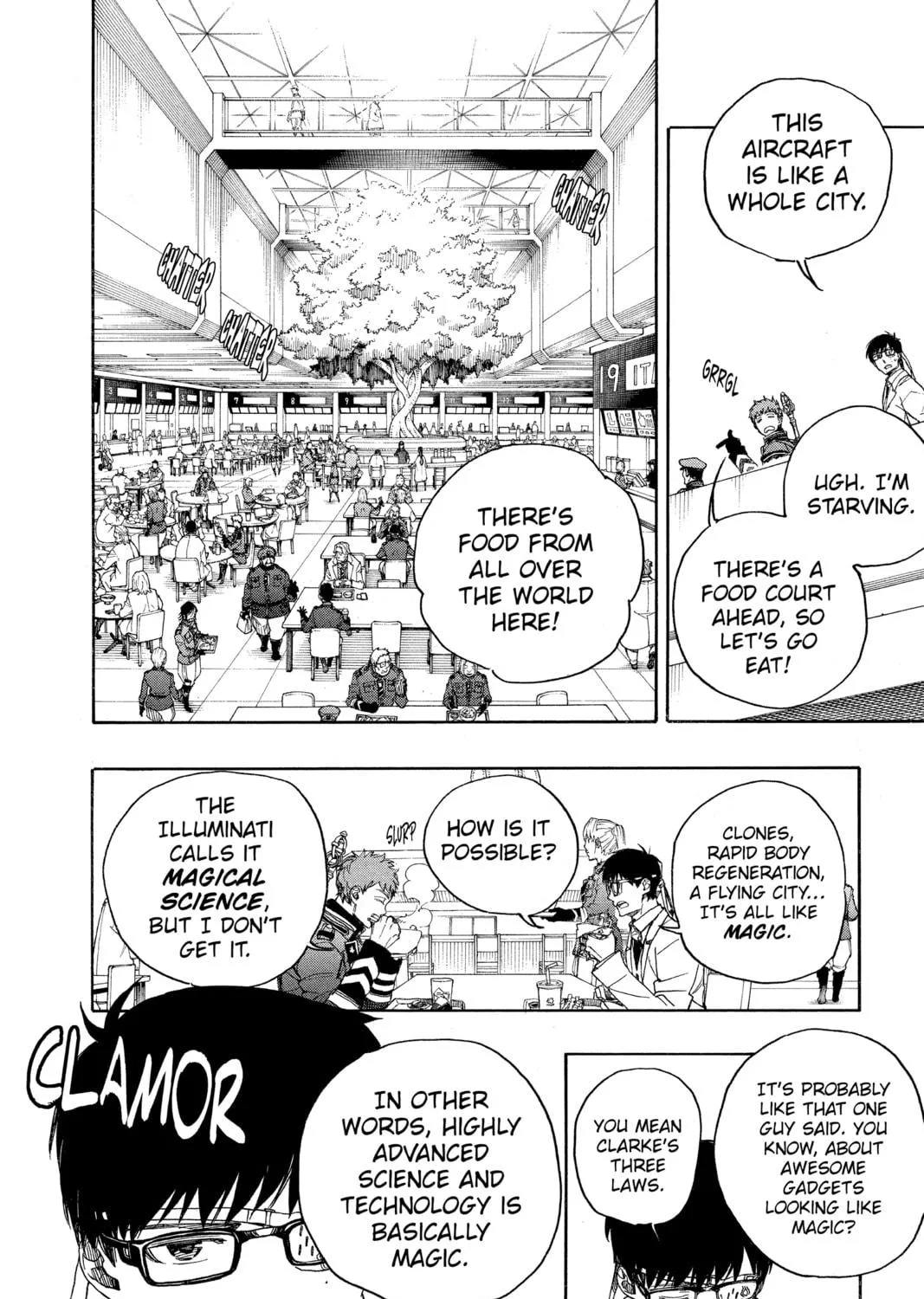 Read Blue Exorcist chapter 111 image 34 on Lezhin