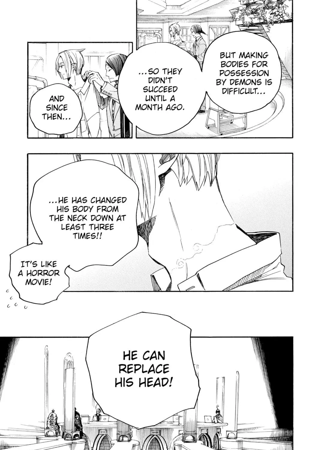 Read Blue Exorcist chapter 111 image 4 on Lezhin