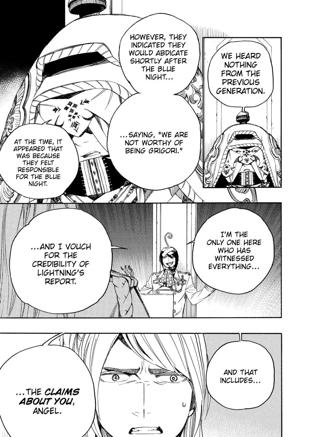 Read Blue Exorcist chapter 111 image 8 on Lezhin