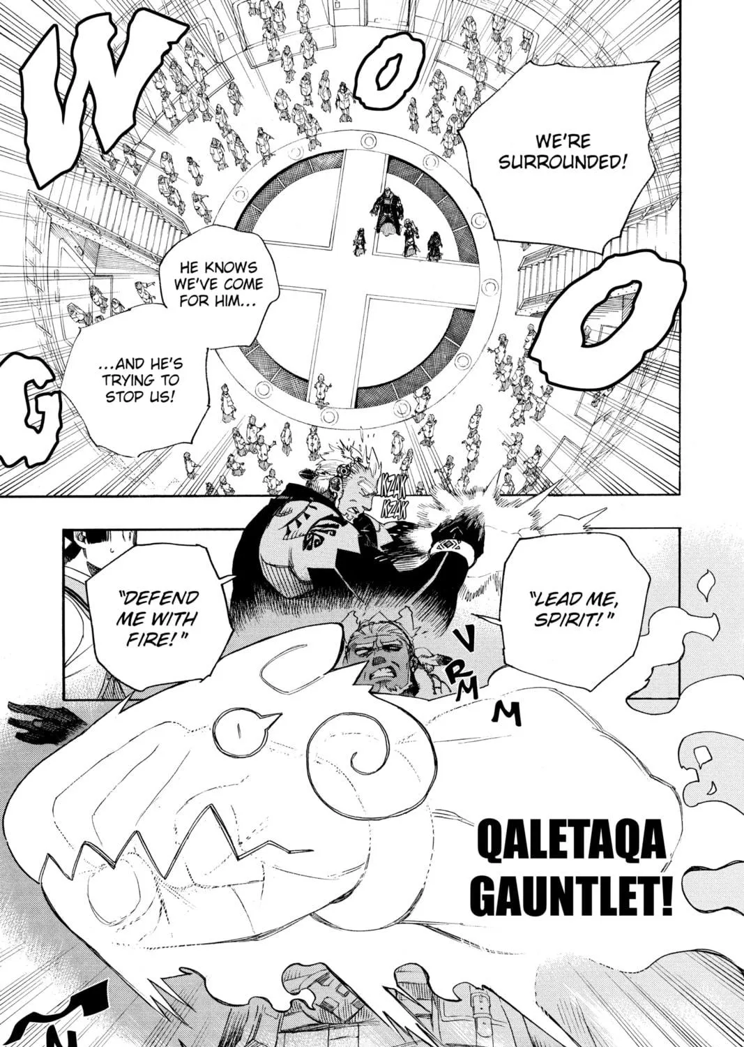 Read Blue Exorcist chapter 112 image 16 on Lezhin