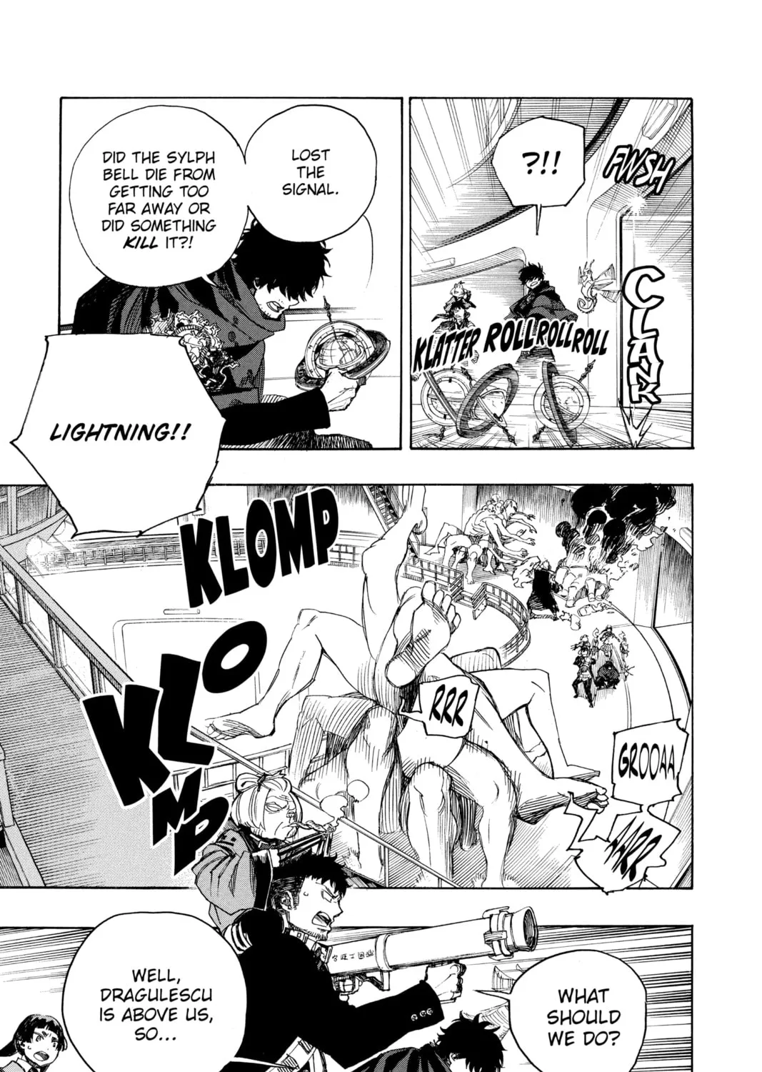 Read Blue Exorcist chapter 112 image 32 on Lezhin