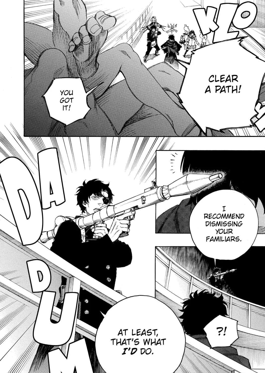 Read Blue Exorcist chapter 112 image 34 on Lezhin