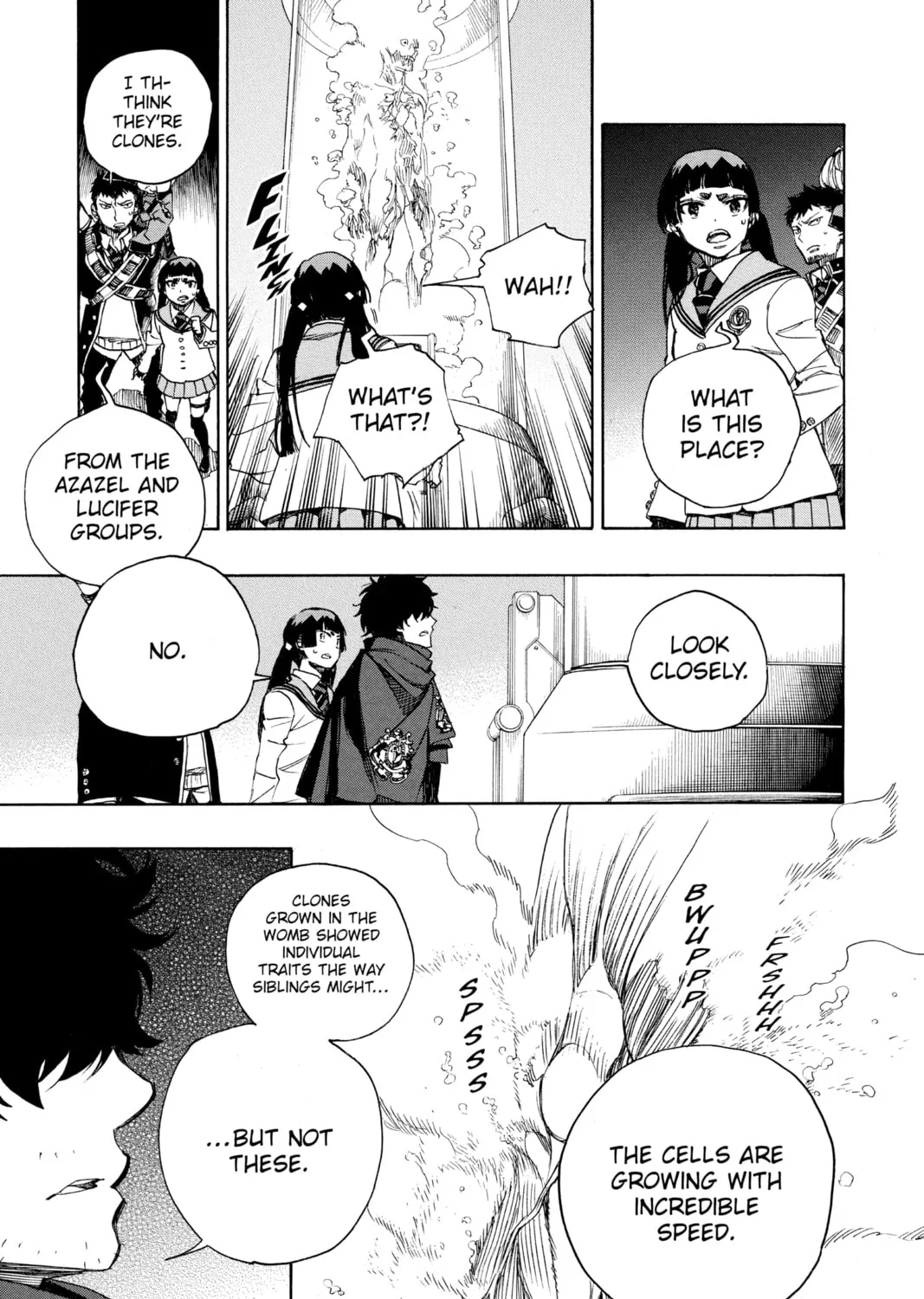 Read Blue Exorcist chapter 112 image 50 on Lezhin