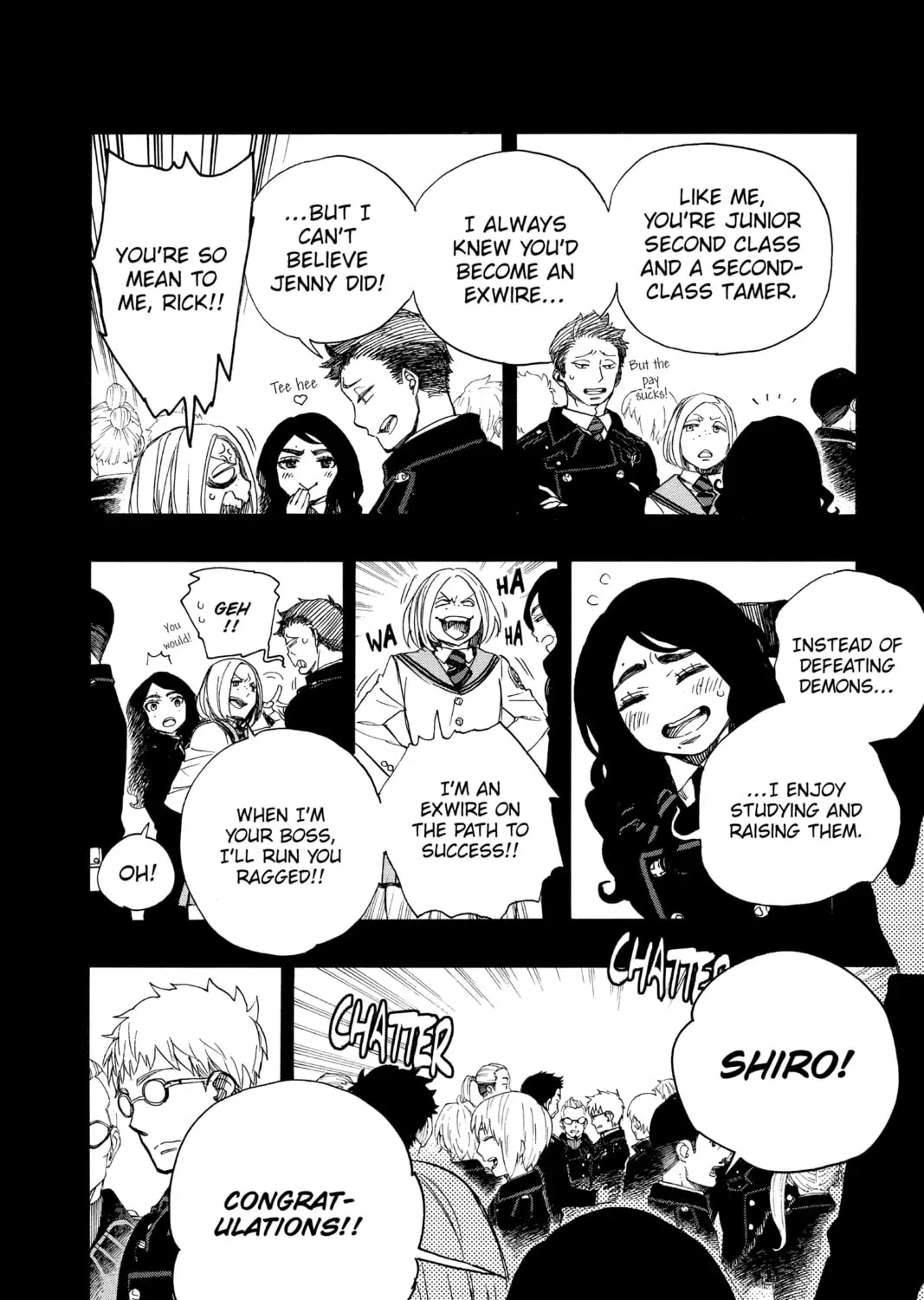 Read Blue Exorcist chapter 11229 image 14 on Lezhin