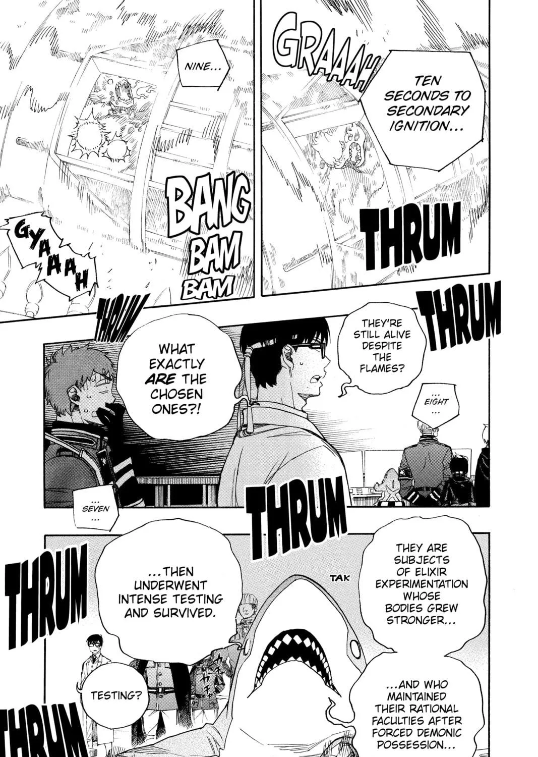 Read Blue Exorcist chapter 113 image 16 on Lezhin