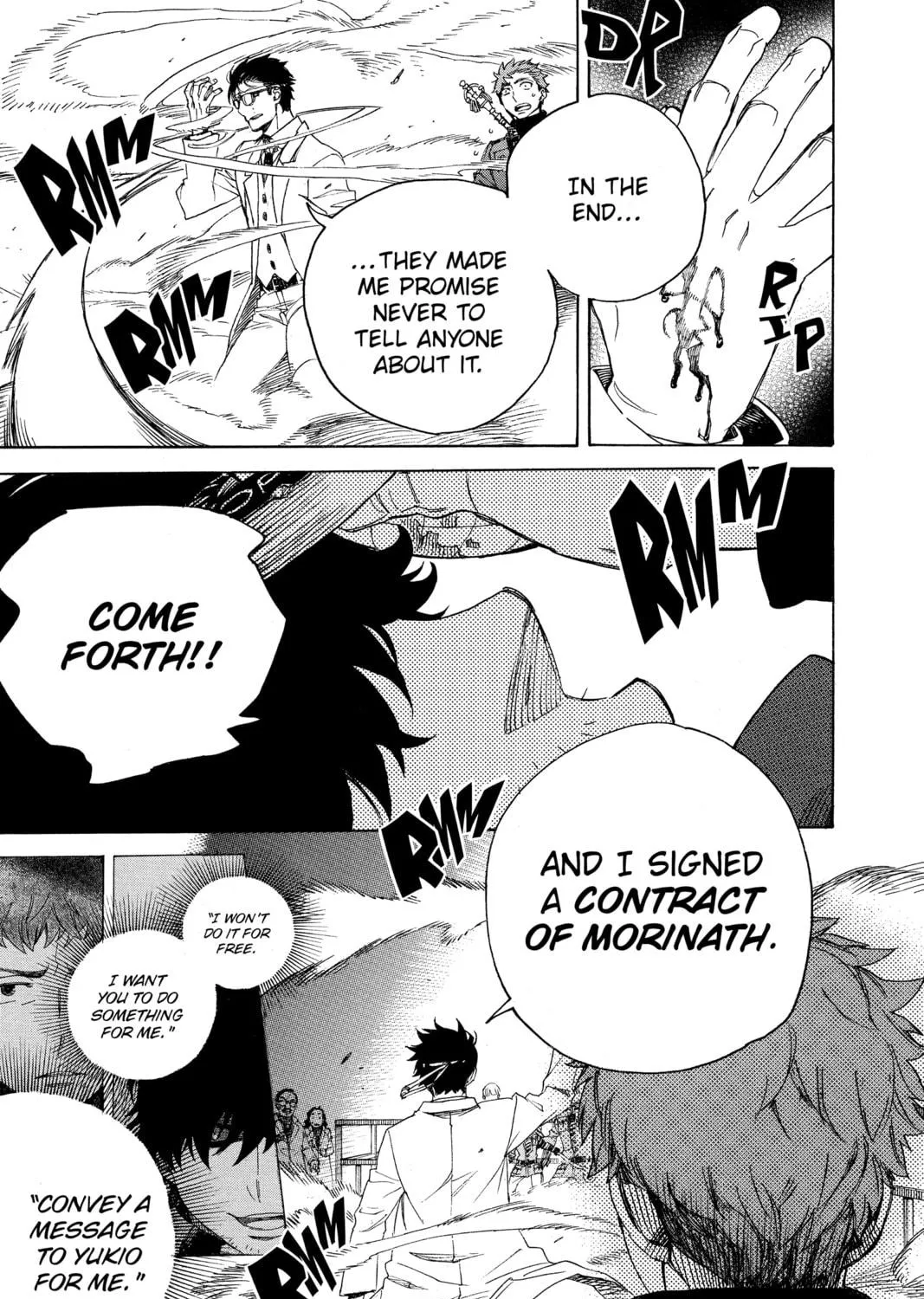 Read Blue Exorcist chapter 113 image 28 on Lezhin