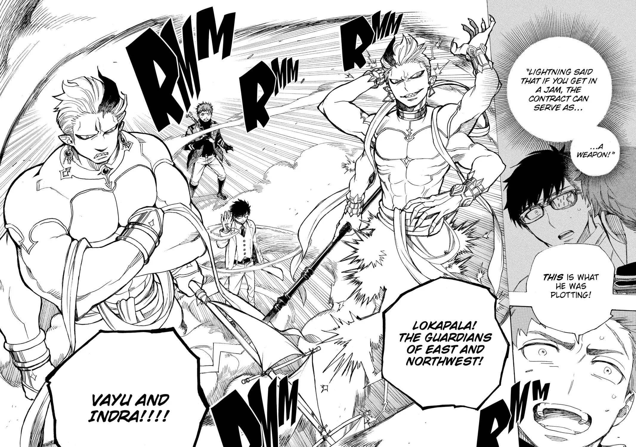 Read Blue Exorcist chapter 113 image 30 on Lezhin
