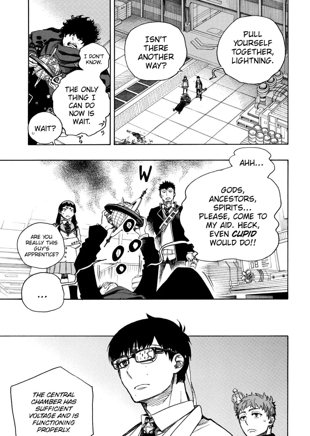 Read Blue Exorcist chapter 113 image 4 on Lezhin