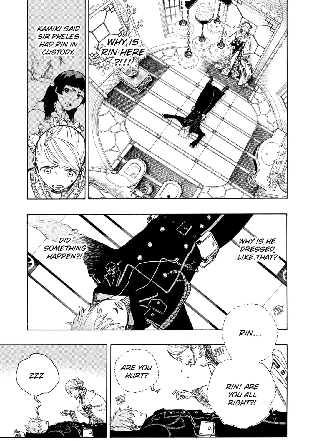 Read Blue Exorcist chapter 114 image 24 on Lezhin