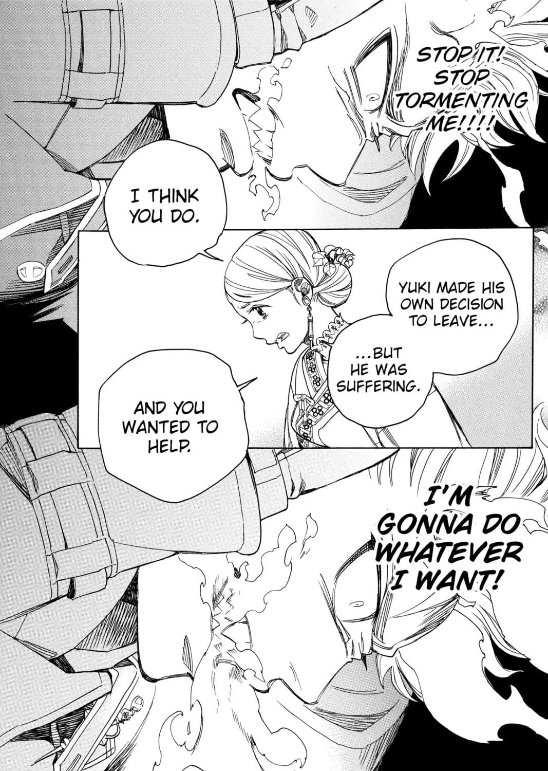 Read Blue Exorcist chapter 114 image 38 on Lezhin