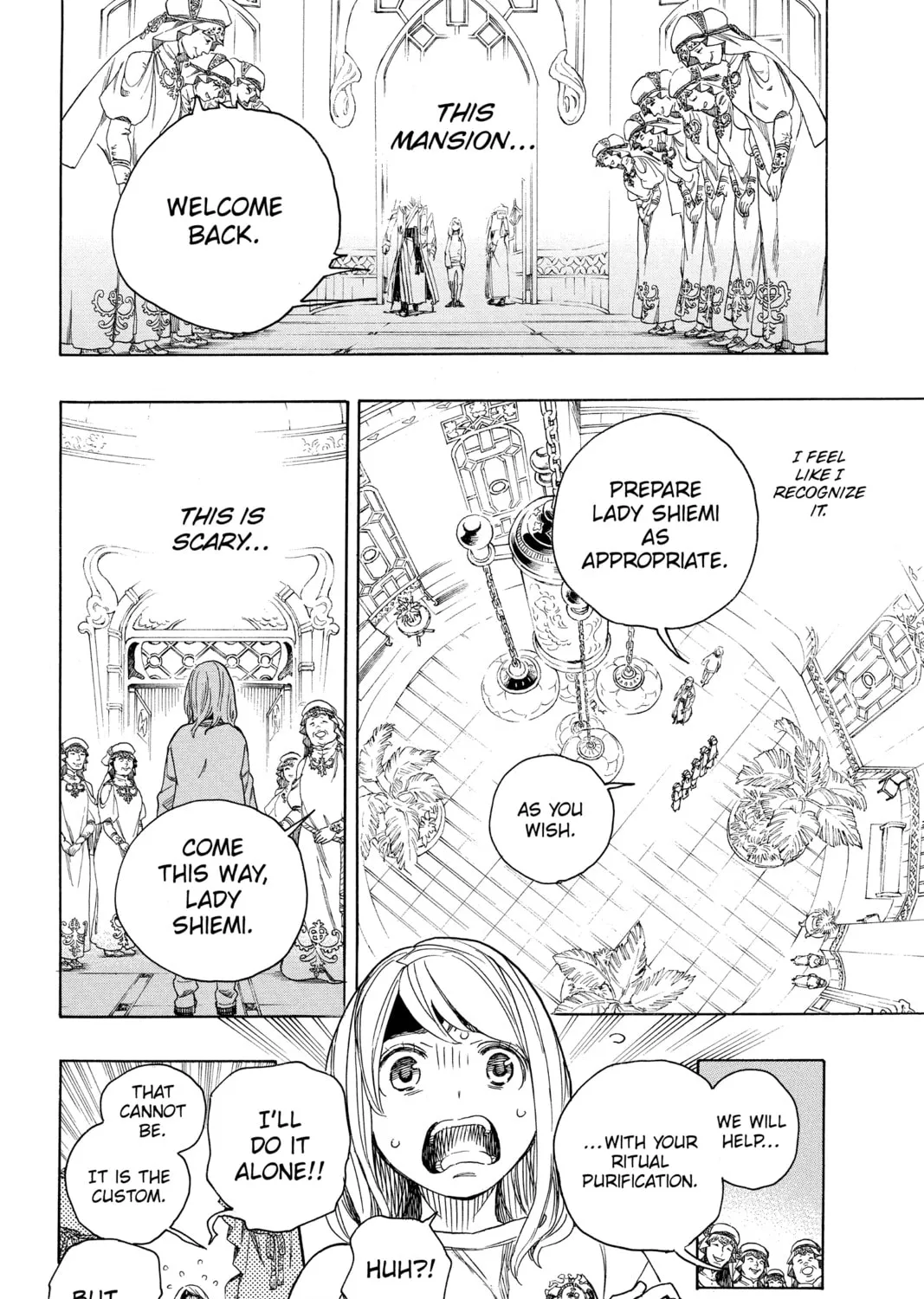 Read Blue Exorcist chapter 114 image 6 on Lezhin
