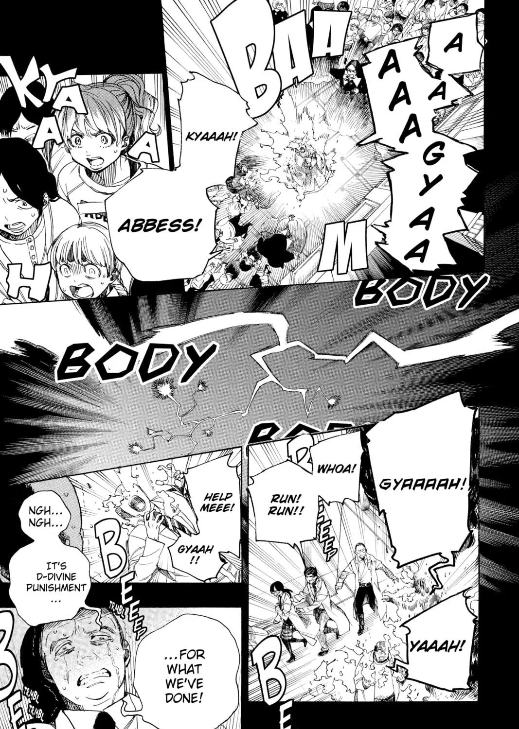 Read Blue Exorcist chapter 115 image 22 on Lezhin
