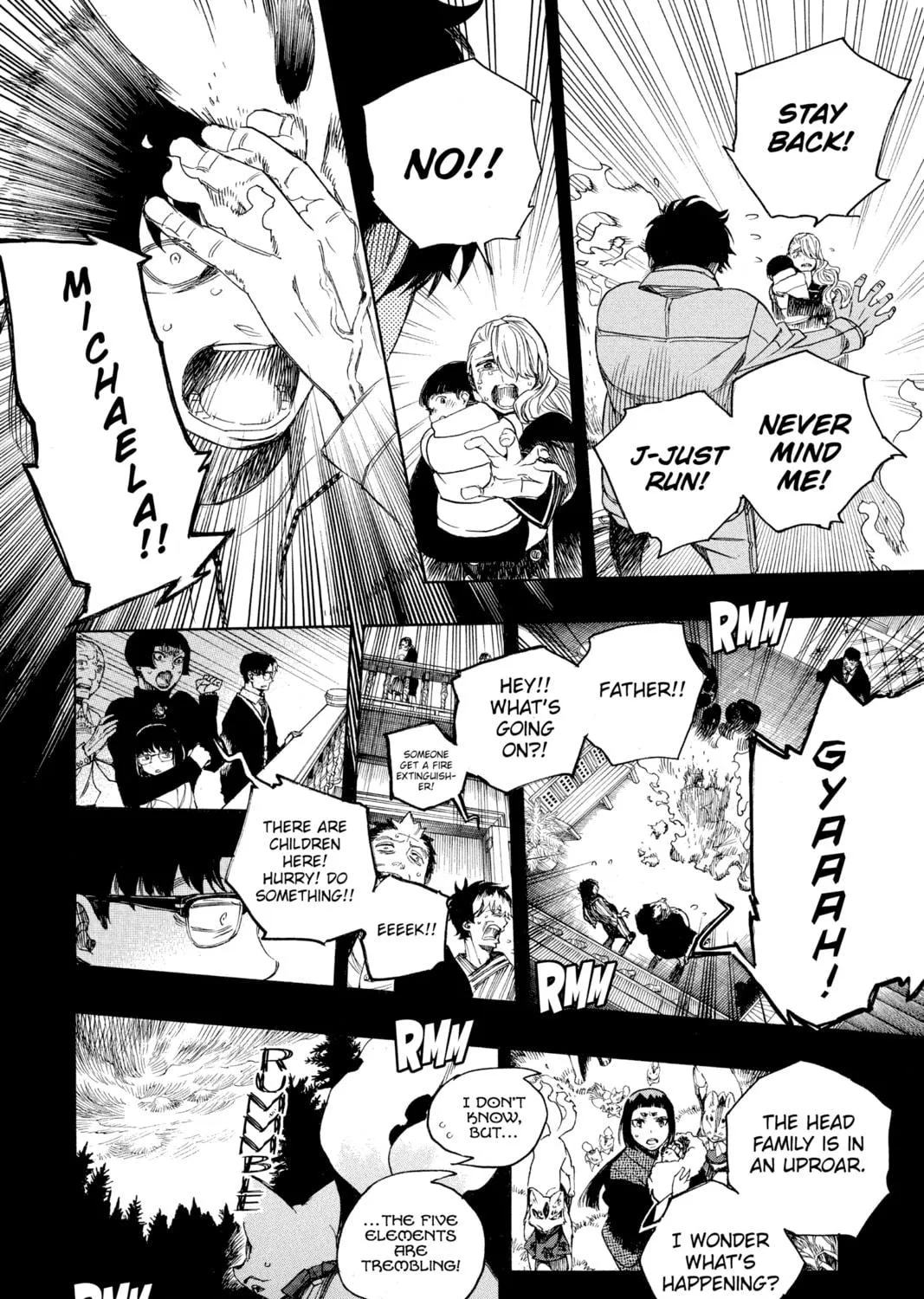 Read Blue Exorcist chapter 115 image 28 on Lezhin