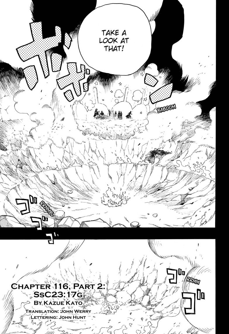 Read Blue Exorcist chapter 116.1 image 0 on Lezhin