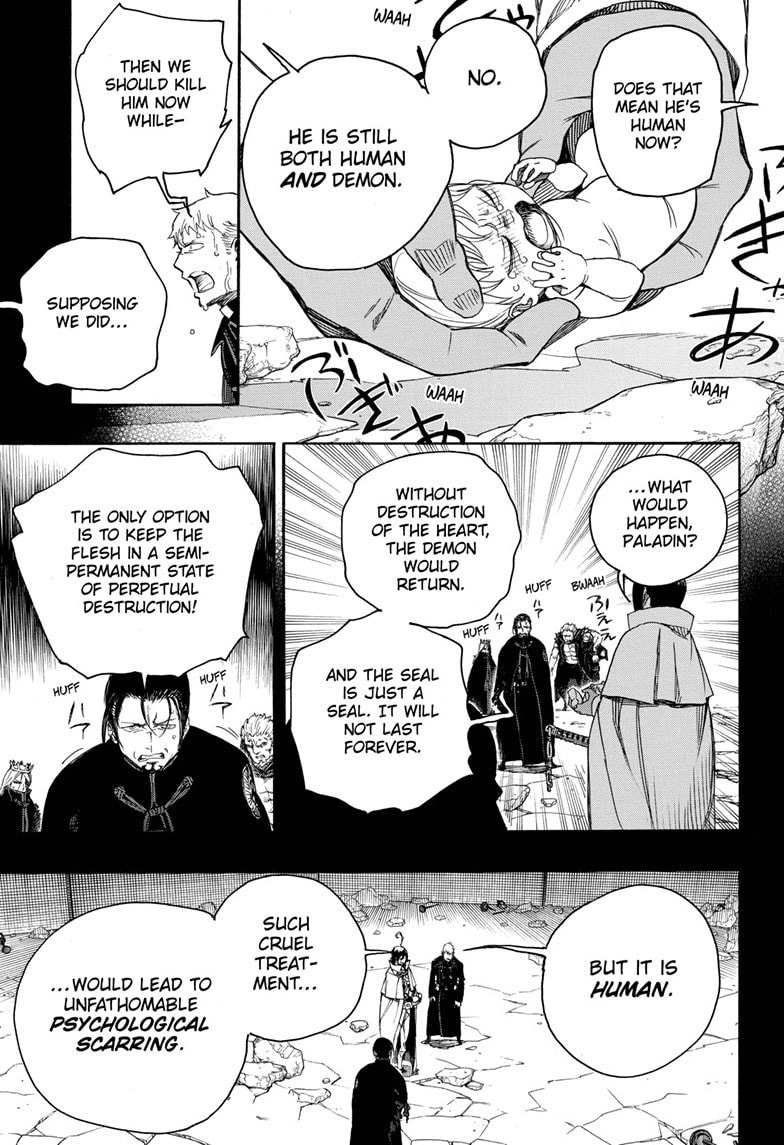 Read Blue Exorcist chapter 116.1 image 15 on Lezhin