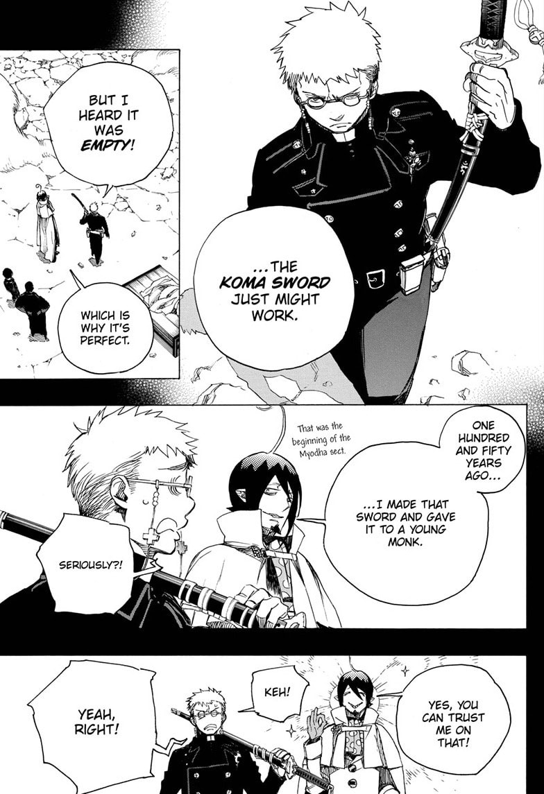 Read Blue Exorcist chapter 116.1 image 2 on Lezhin