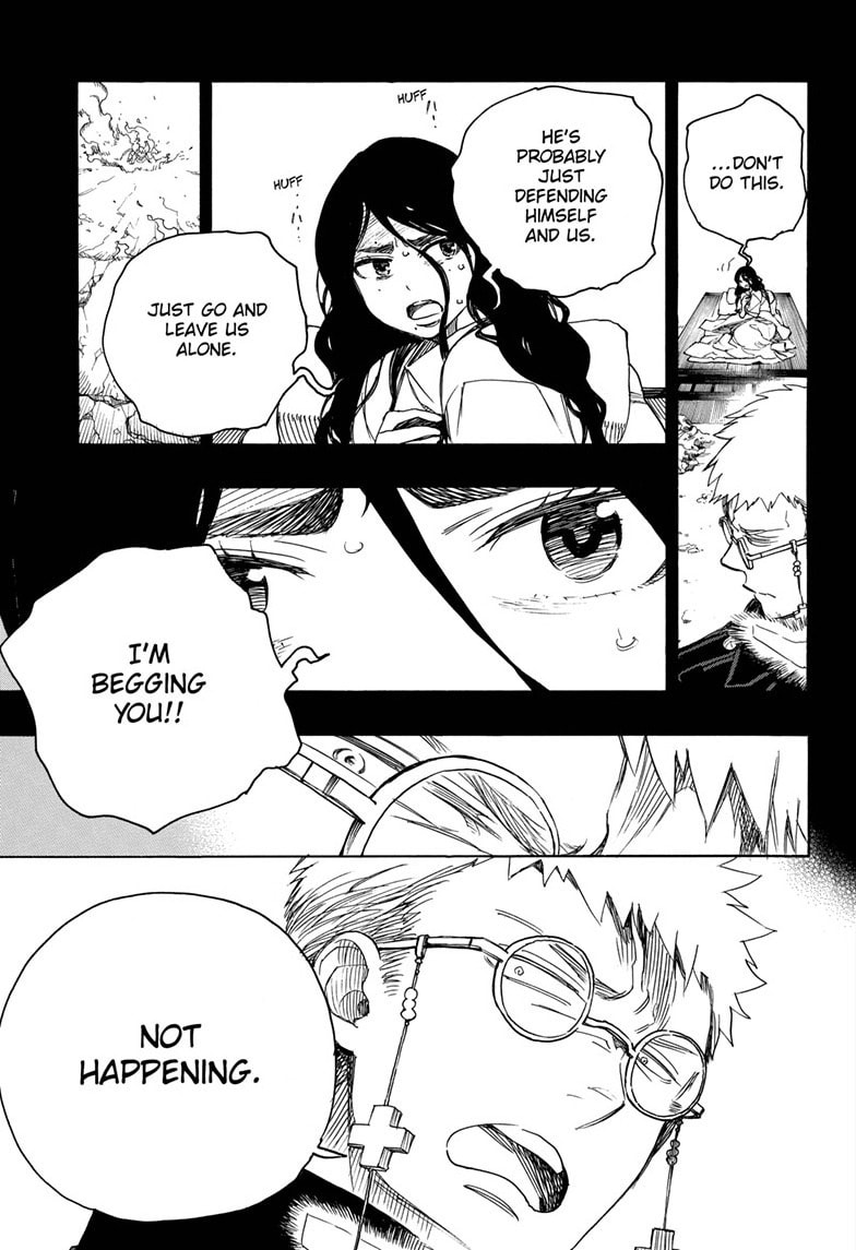 Read Blue Exorcist chapter 116.1 image 4 on Lezhin