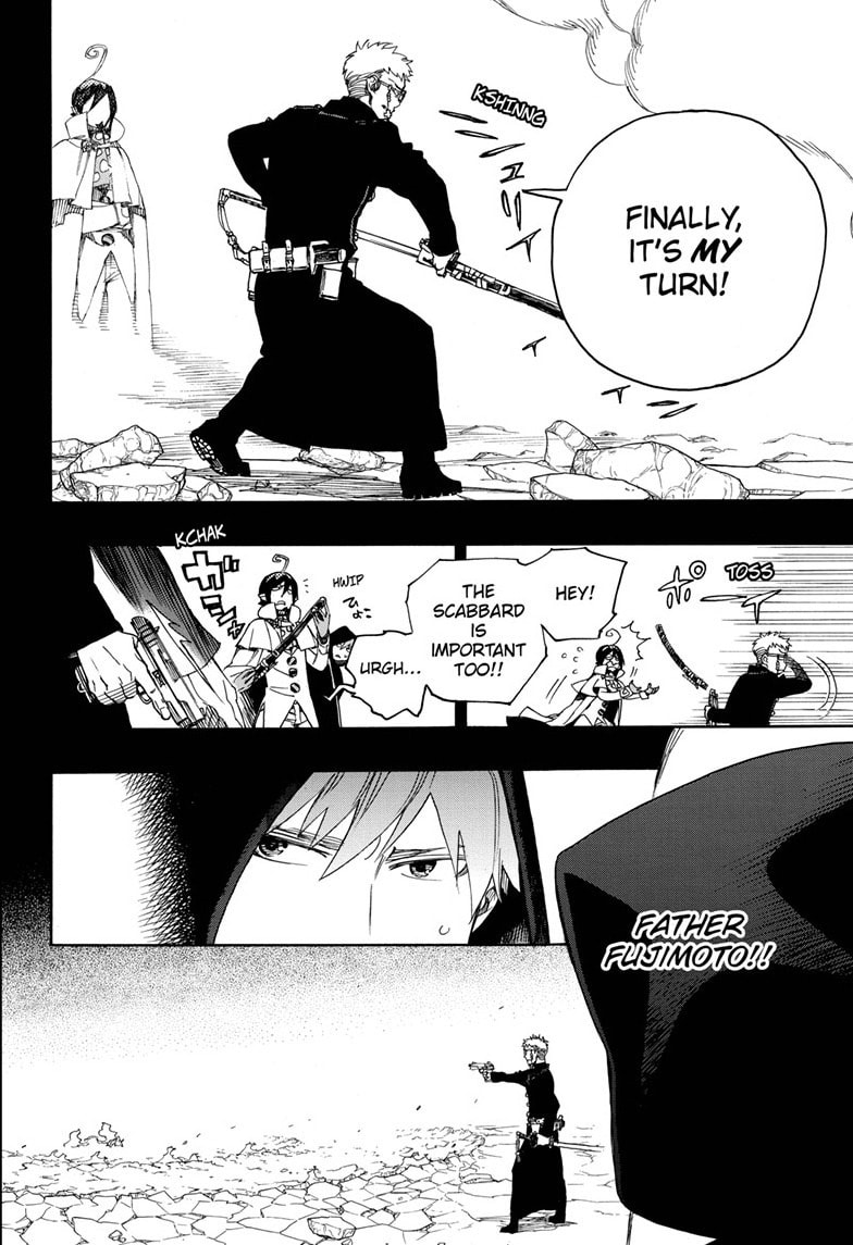 Read Blue Exorcist chapter 116.1 image 5 on Lezhin
