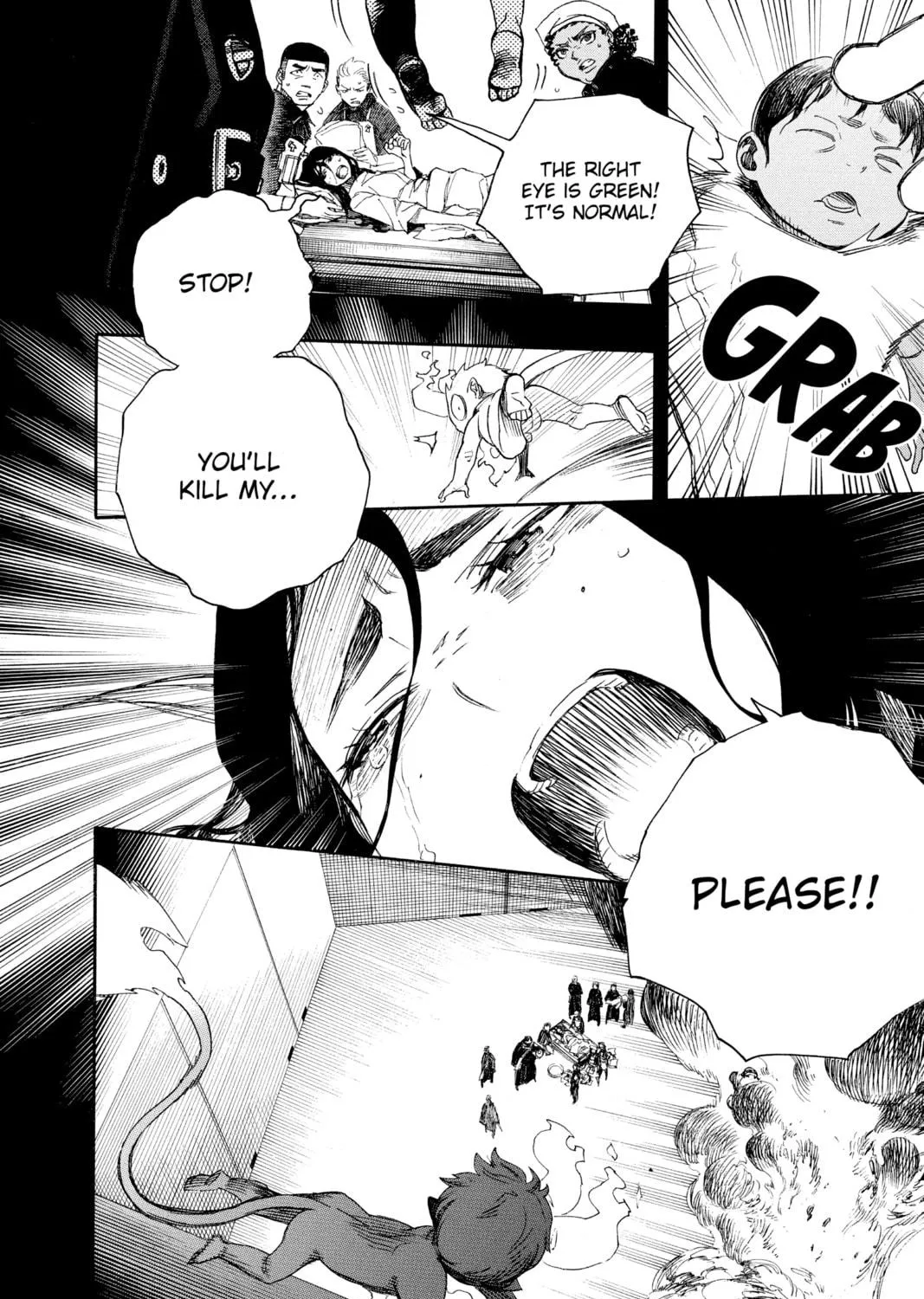 Read Blue Exorcist chapter 116 image 10 on Lezhin