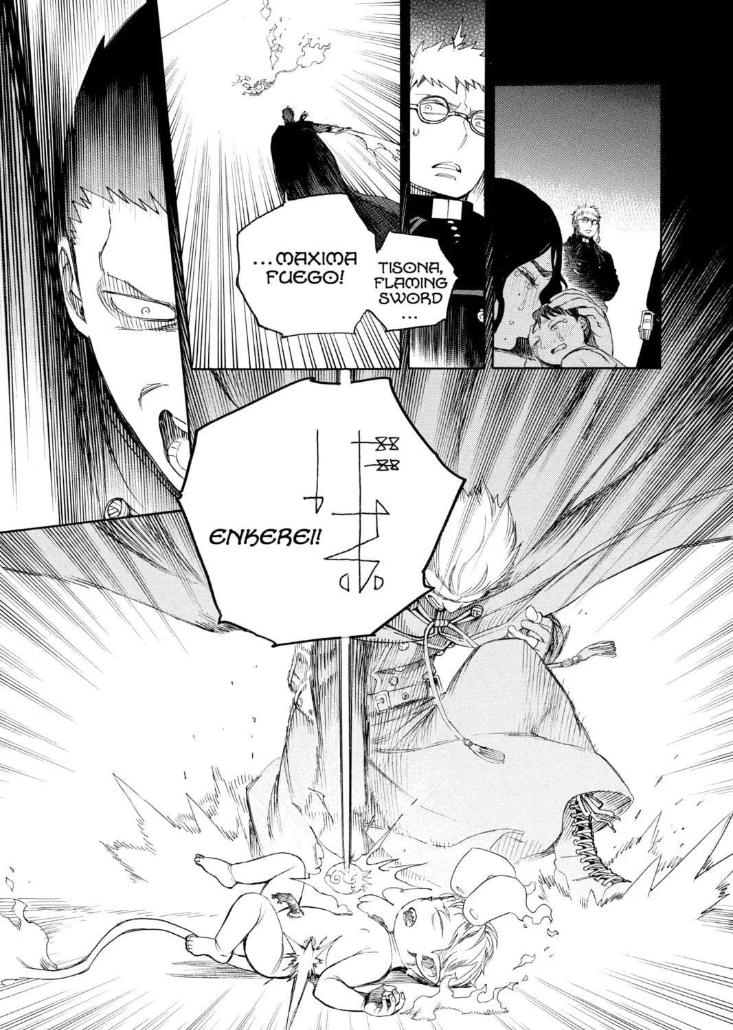 Read Blue Exorcist chapter 116 image 20 on Lezhin