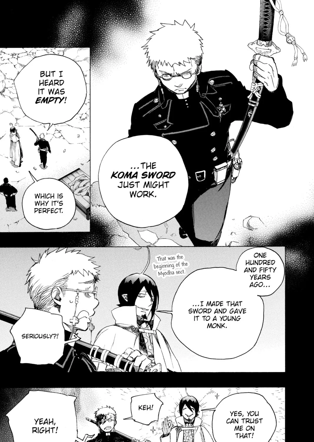 Read Blue Exorcist chapter 116 image 36 on Lezhin