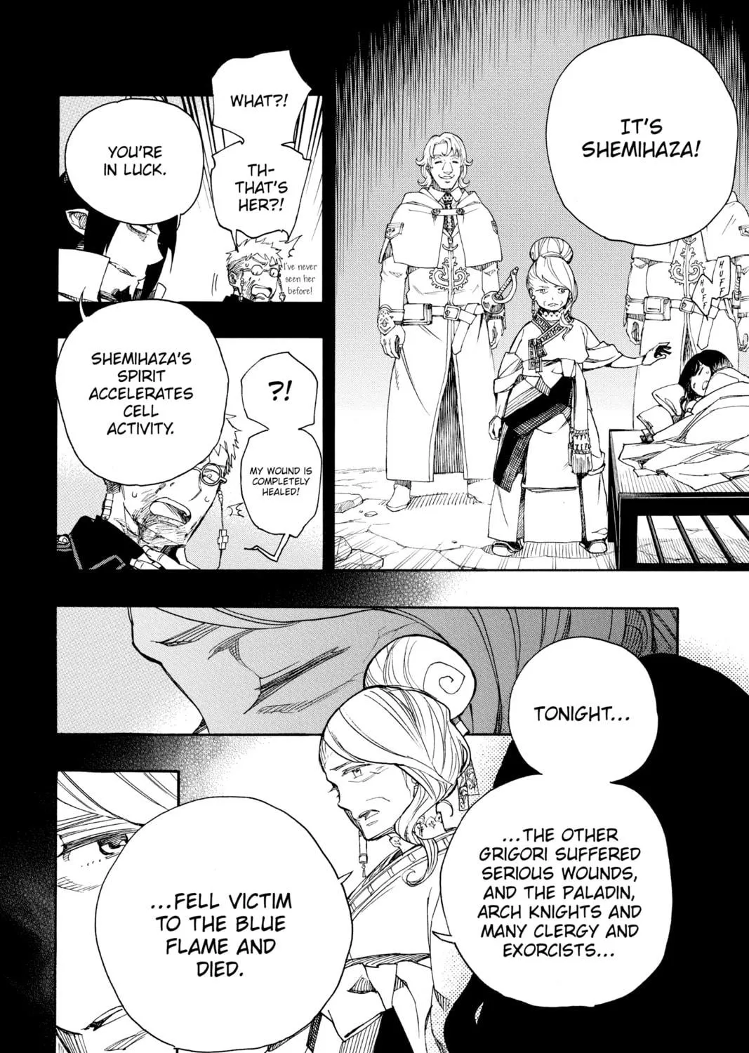 Read Blue Exorcist chapter 117 image 18 on Lezhin