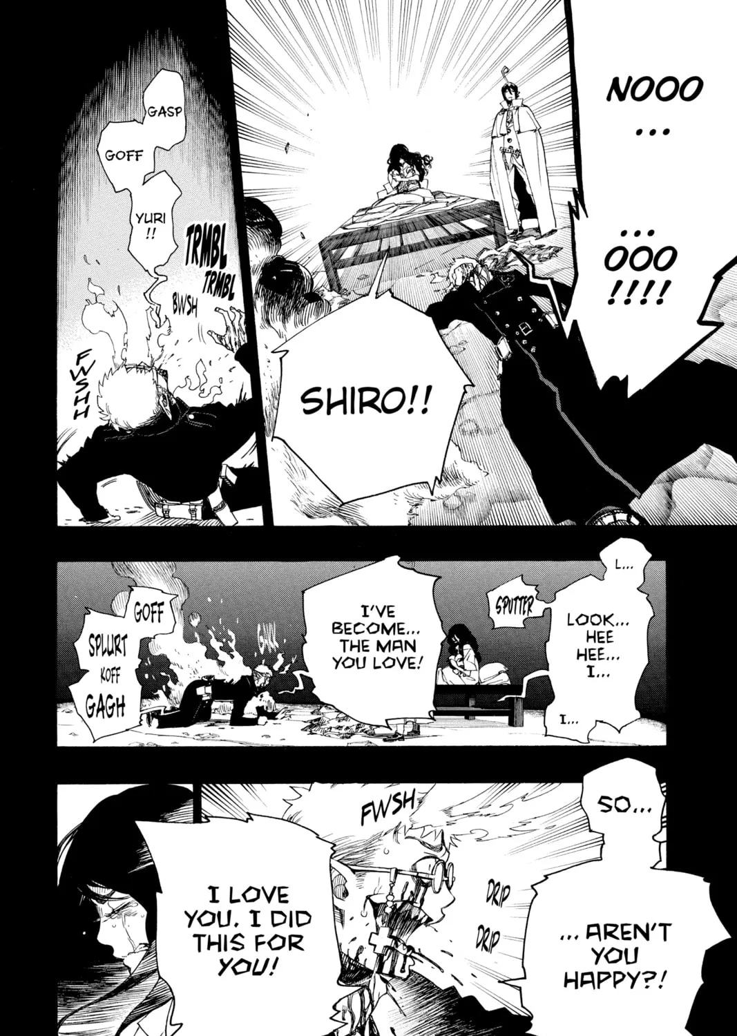 Read Blue Exorcist chapter 117 image 2 on Lezhin