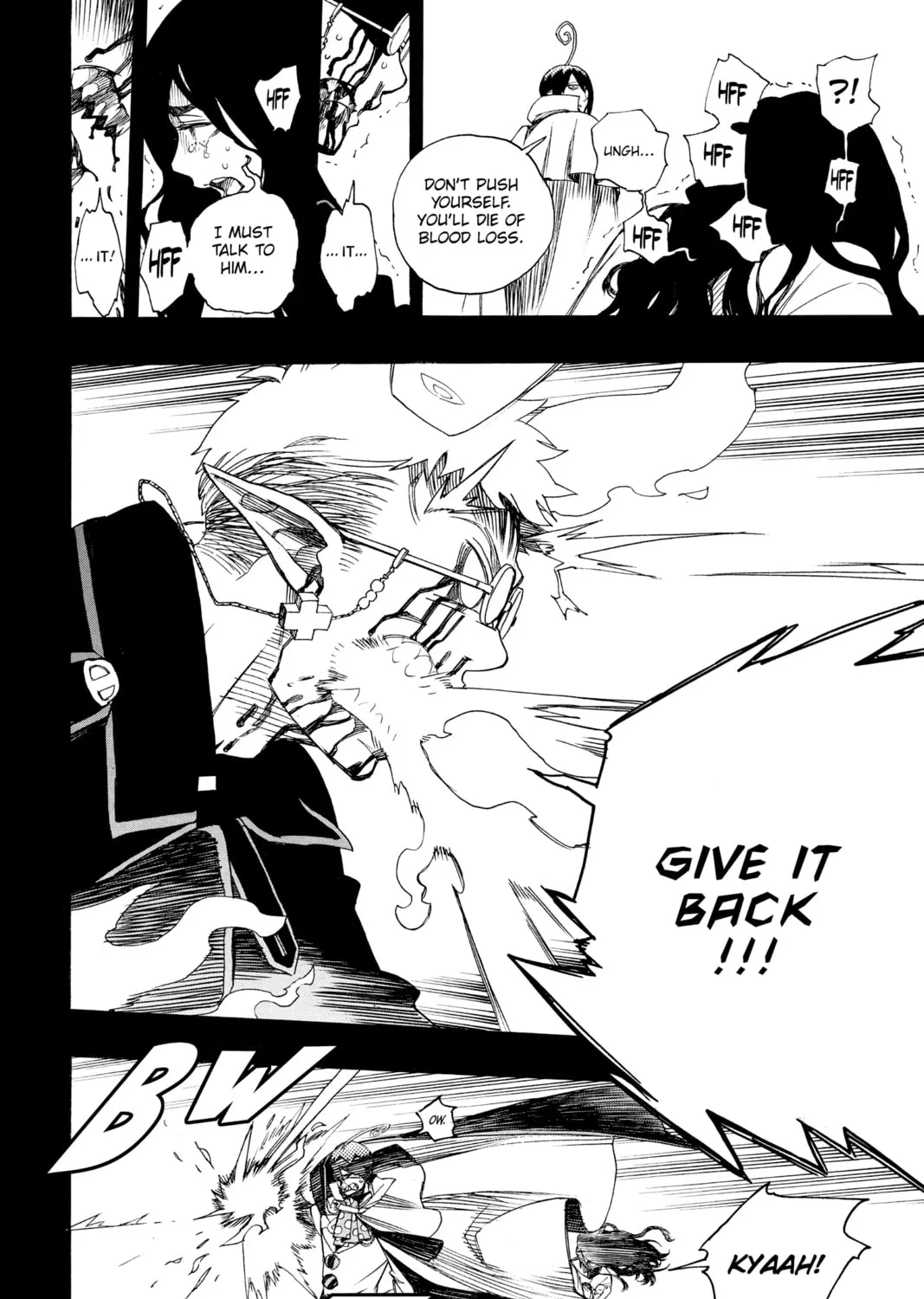 Read Blue Exorcist chapter 117 image 6 on Lezhin