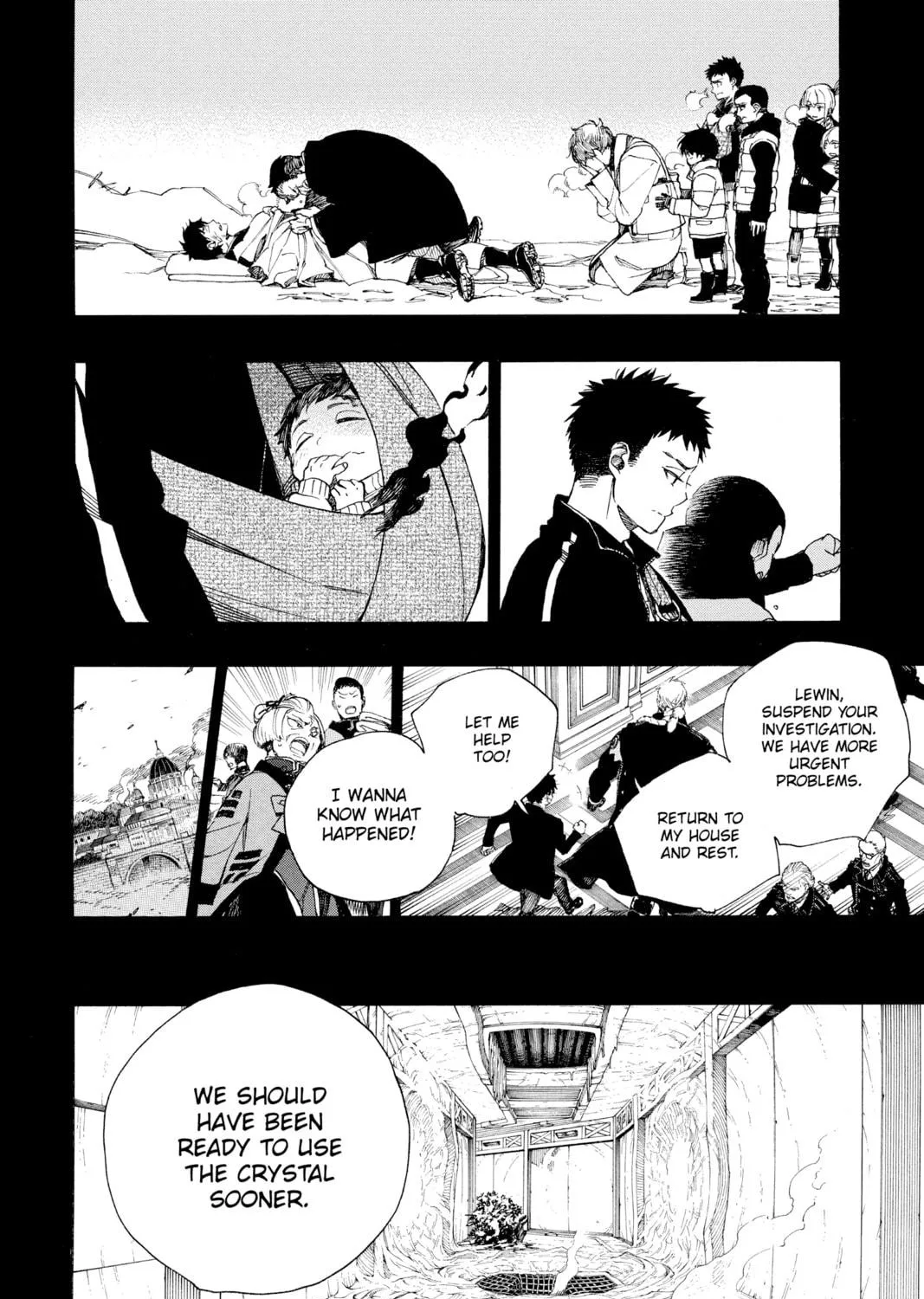 Read Blue Exorcist chapter 119 image 22 on Lezhin