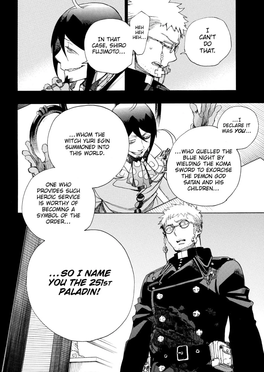 Read Blue Exorcist chapter 119 image 38 on Lezhin