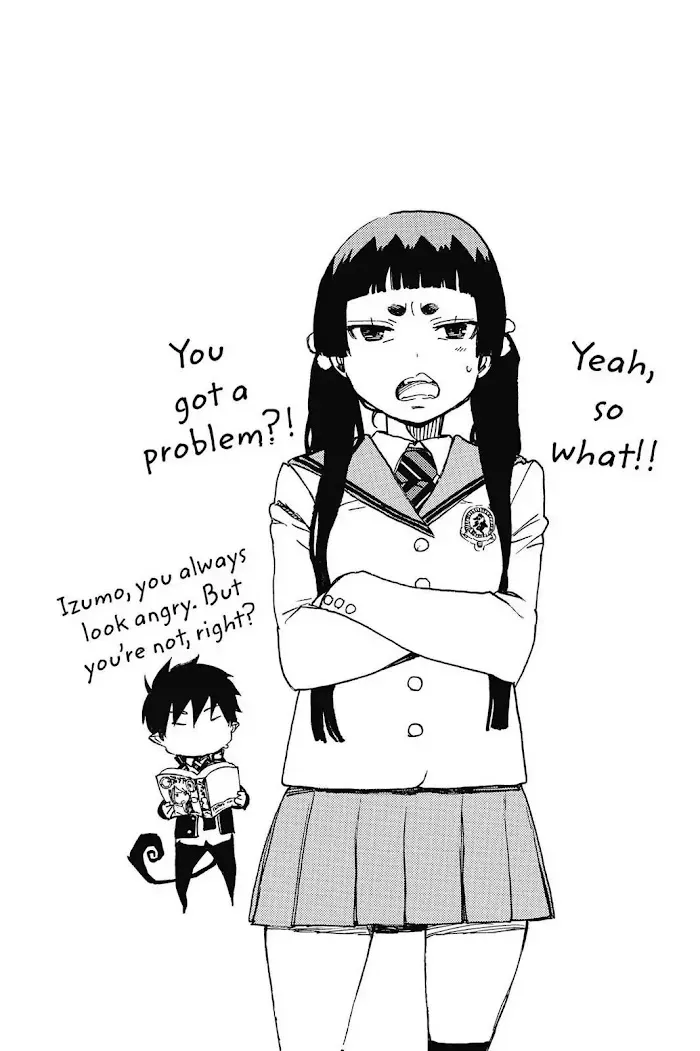 Read Blue Exorcist chapter 12.1 image 5 on Lezhin